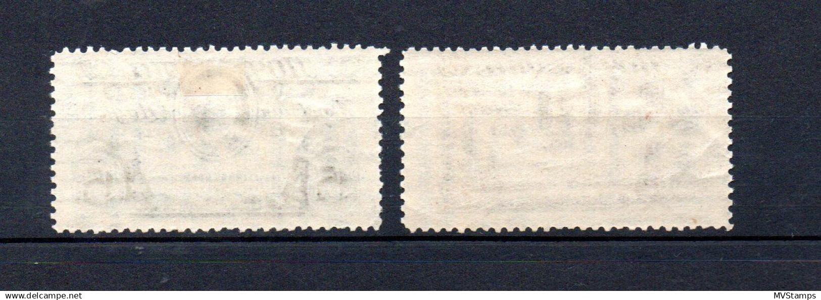 Russia 19254 Old Set Poetry/Lomonossov Stamps (Michel 298/99) Nice MLH - Ongebruikt