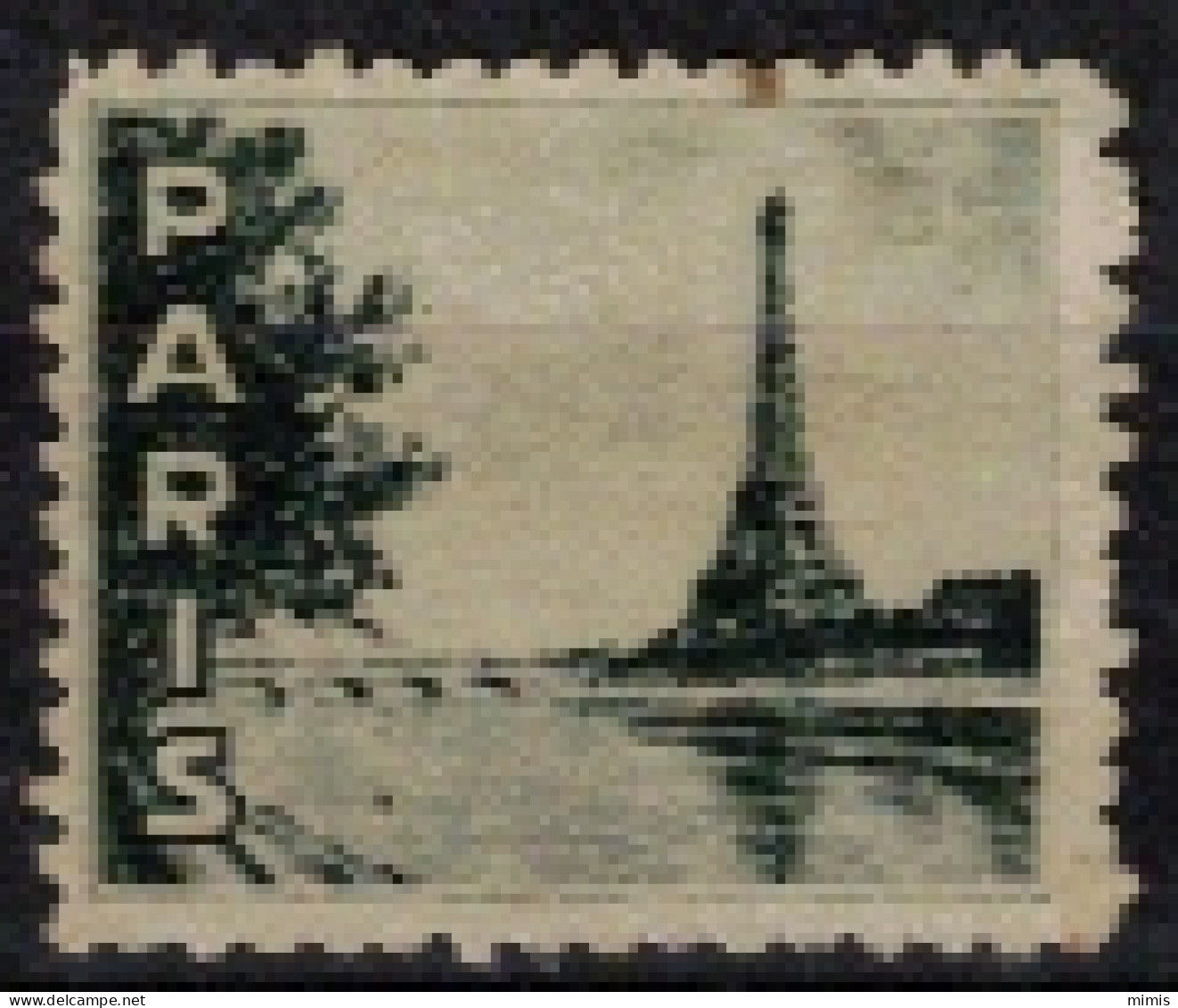 FRANCE      VIGNETTE       Paris - Turismo (Viñetas)