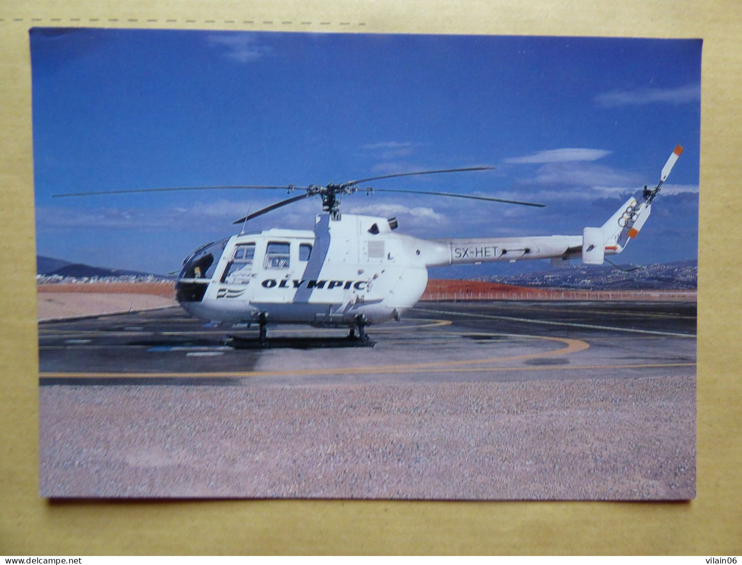 OLYMPIC AIRWAYS  BO 105S  SX-HET - Hélicoptères