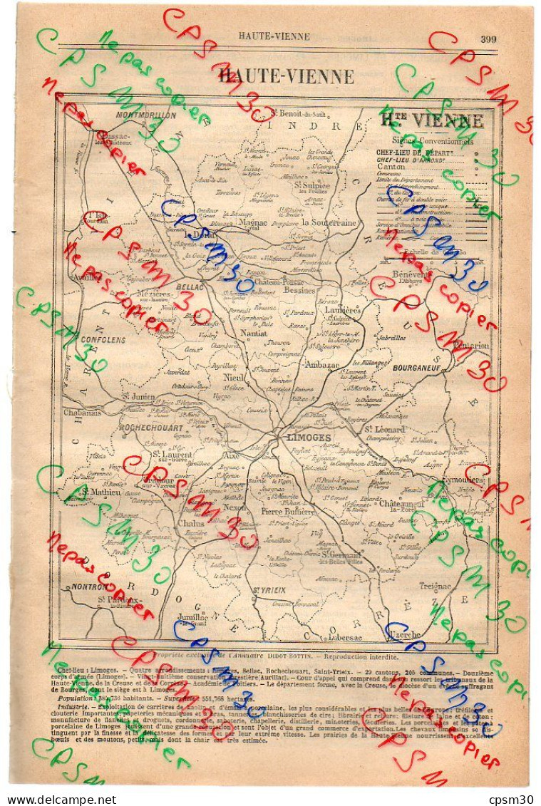 ANNUAIRE - 87 - Département Haute Vienne - Année 1918 - édition Didot-Bottin - 31 Pages - Telefonbücher