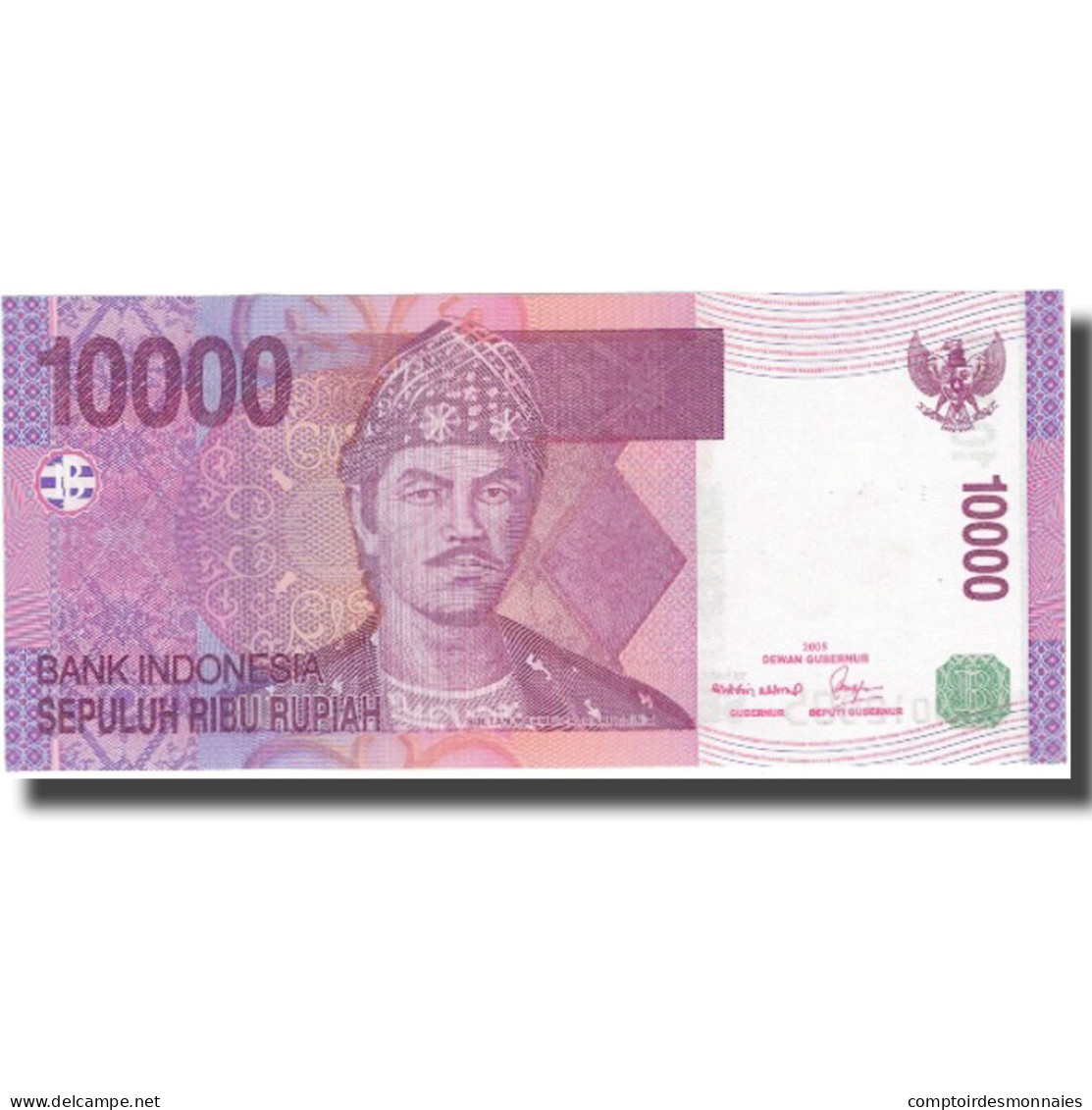 Billet, Indonésie, 10,000 Rupiah, 2005, 2005, KM:143a, NEUF - Indonesia