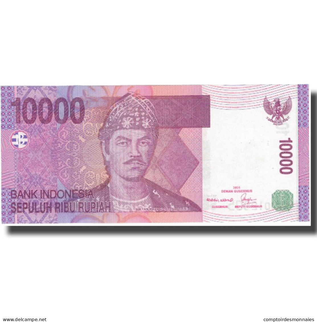 Billet, Indonésie, 10,000 Rupiah, 2005, 2005, KM:143a, NEUF - Indonésie