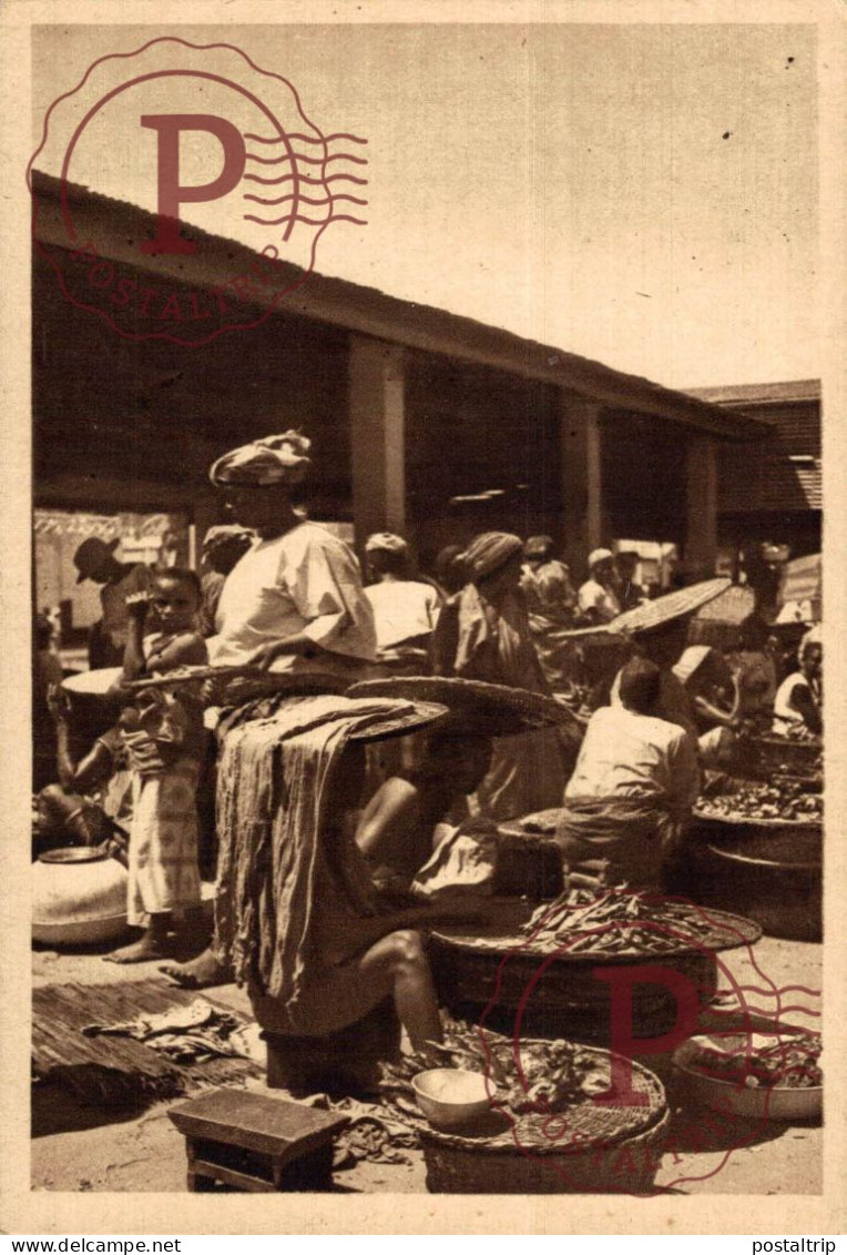 Dahomey - Cotonou - Le Marché Aux Poissons - Dahomey