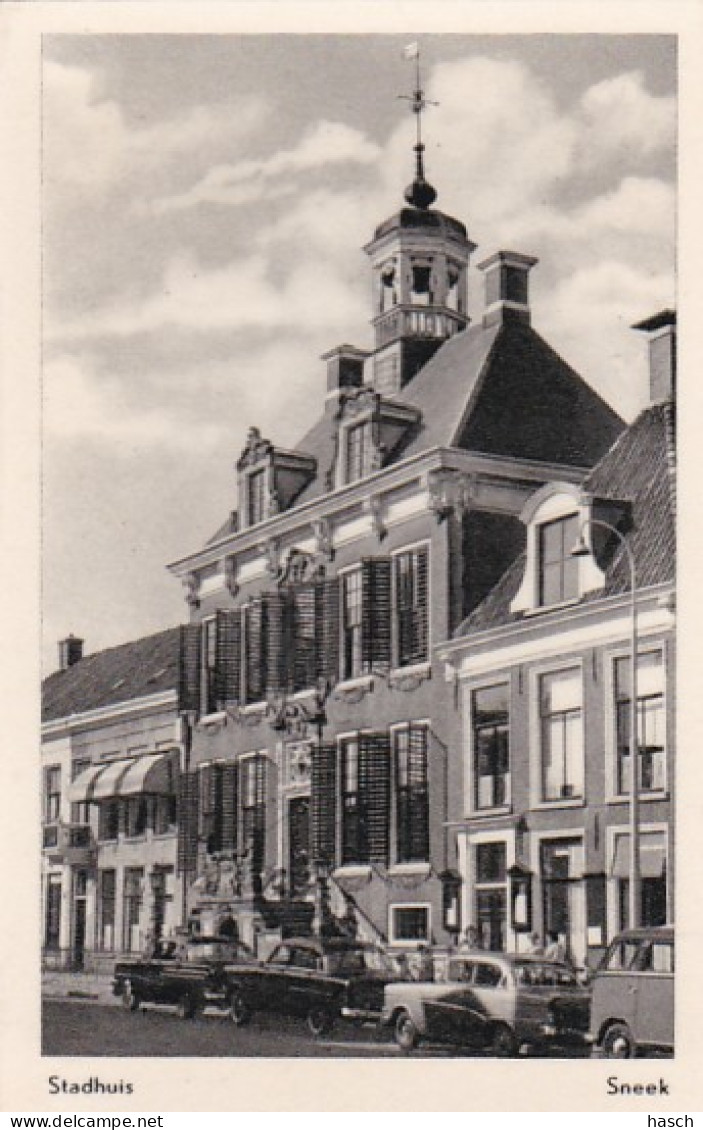 3755	17	Sneek, Stadhuis (zie Auto’s) - Sneek