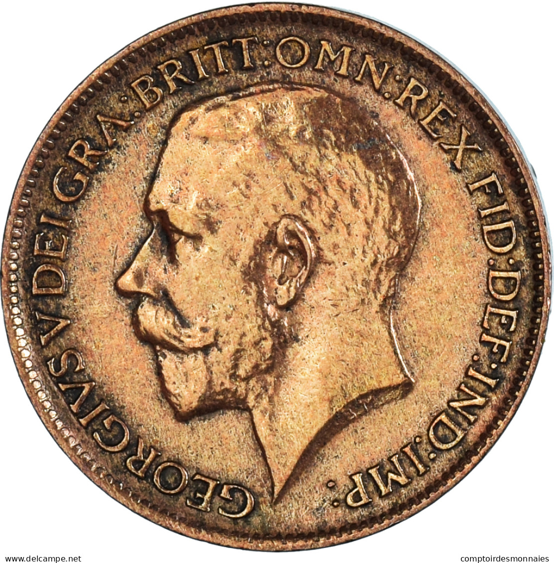 Monnaie, Grande-Bretagne, Farthing, 1911 - B. 1 Farthing