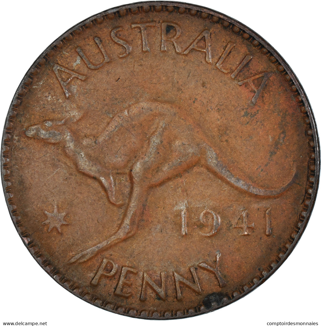 Monnaie, Australie, Penny, 1941 - Penny