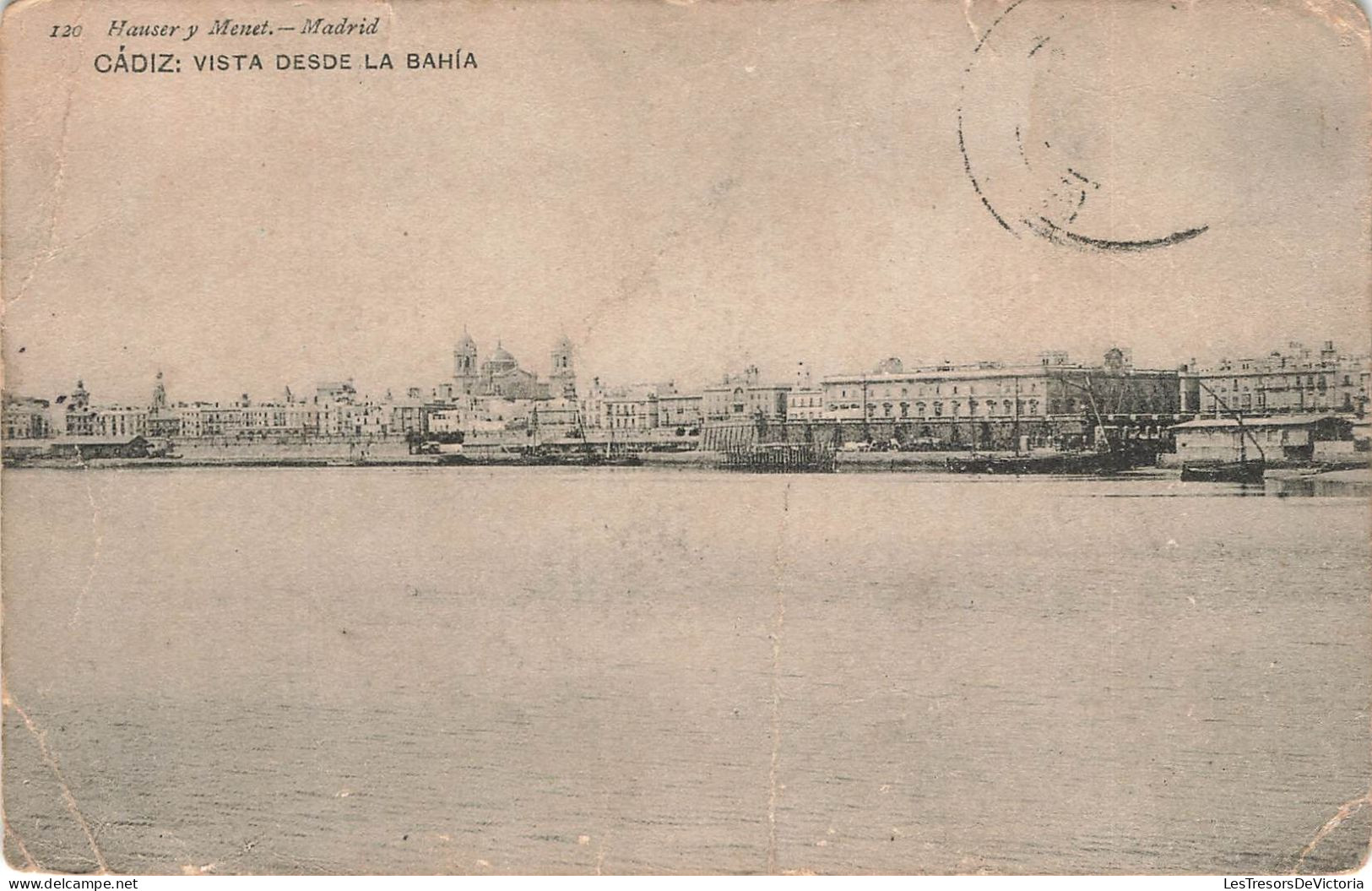 ESPAGNE - Madrid - Hauser Y Menet - Cadiz : Vista Desde La Bahia - Carte Postale Ancienne - Madrid