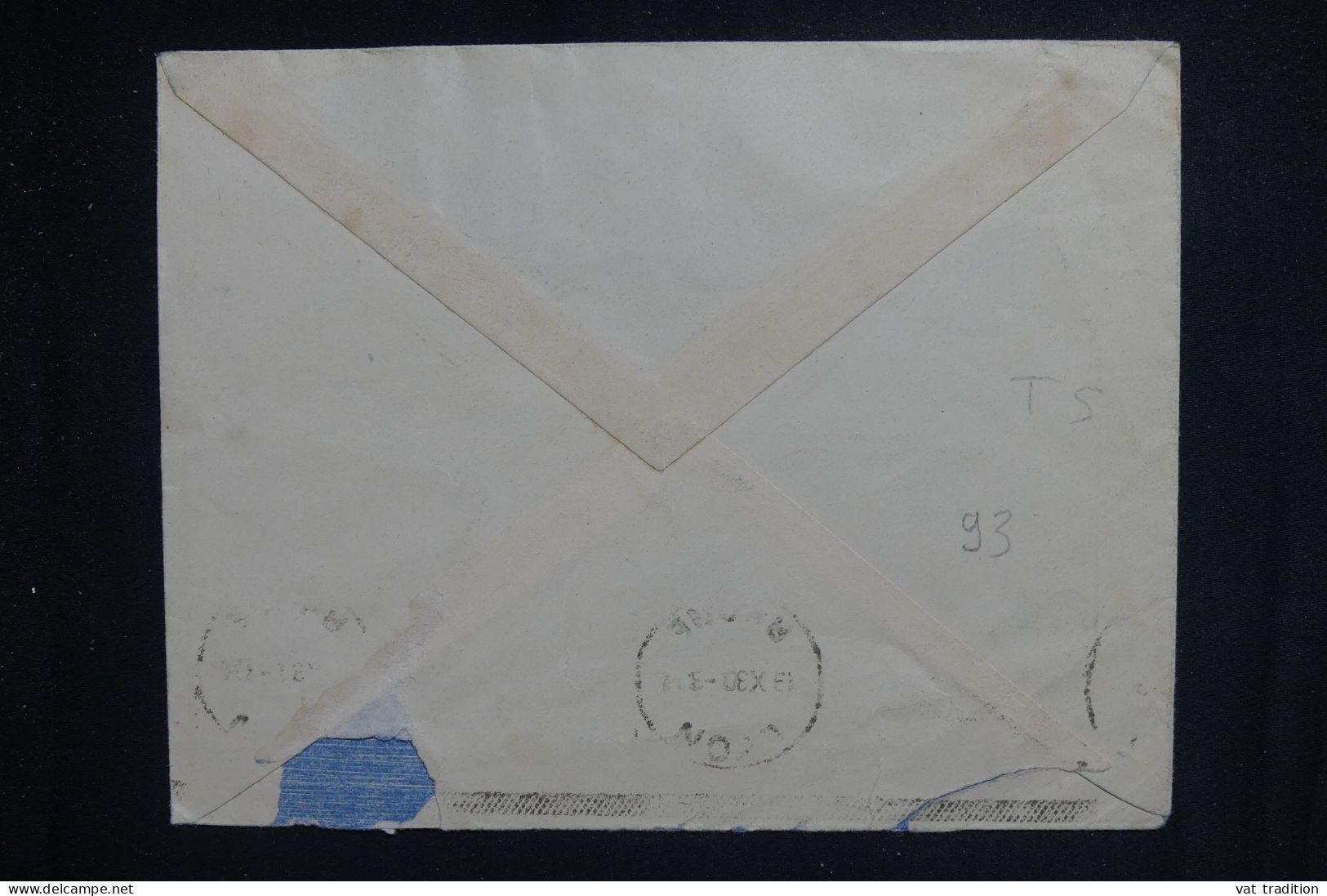 GUINÉE - Enveloppe De Conakry Pour Lyon En 1930  - L 150391 - Brieven En Documenten