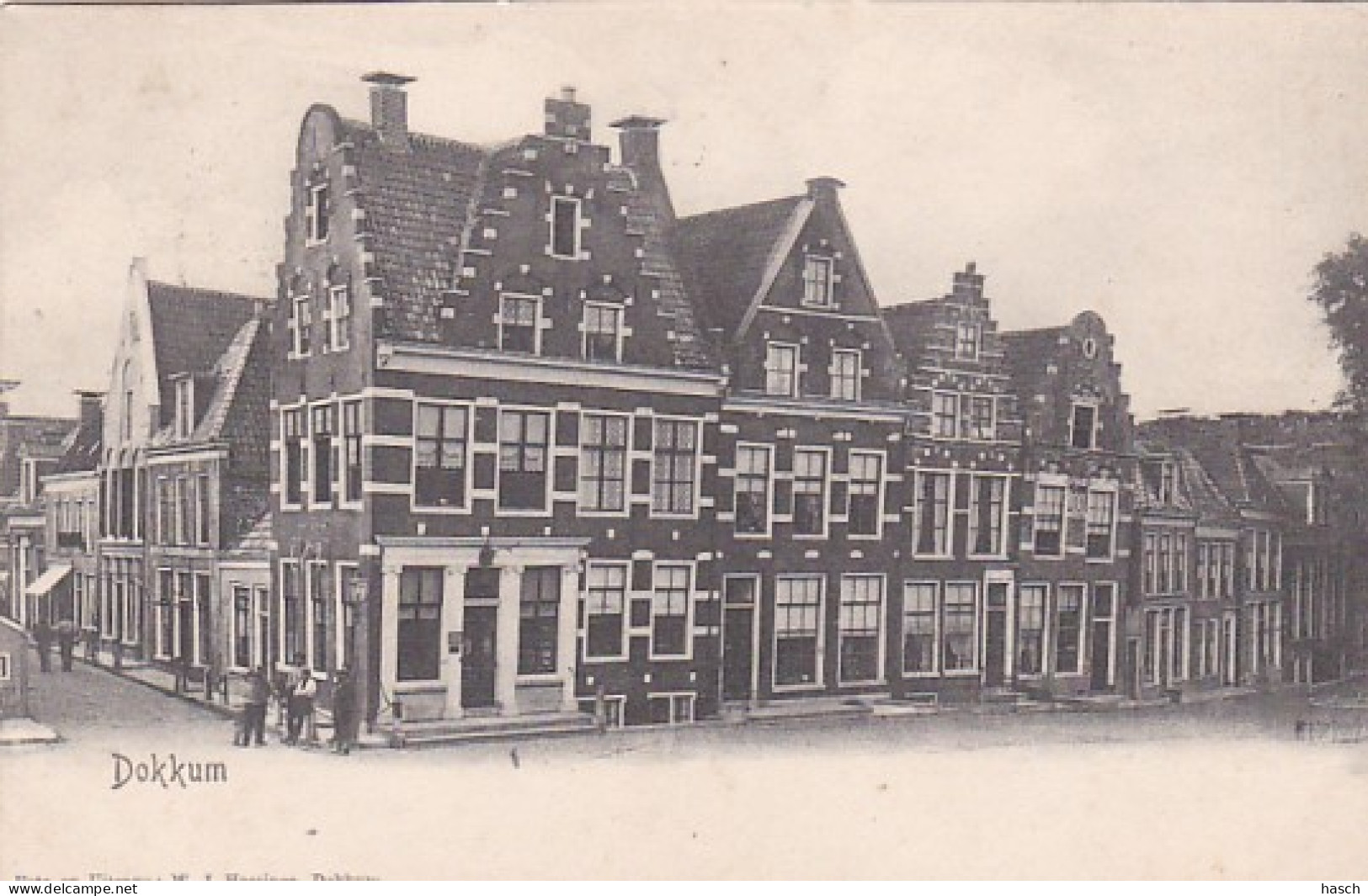 3755	55	Dokkum, (poststempel 1908) - Dokkum