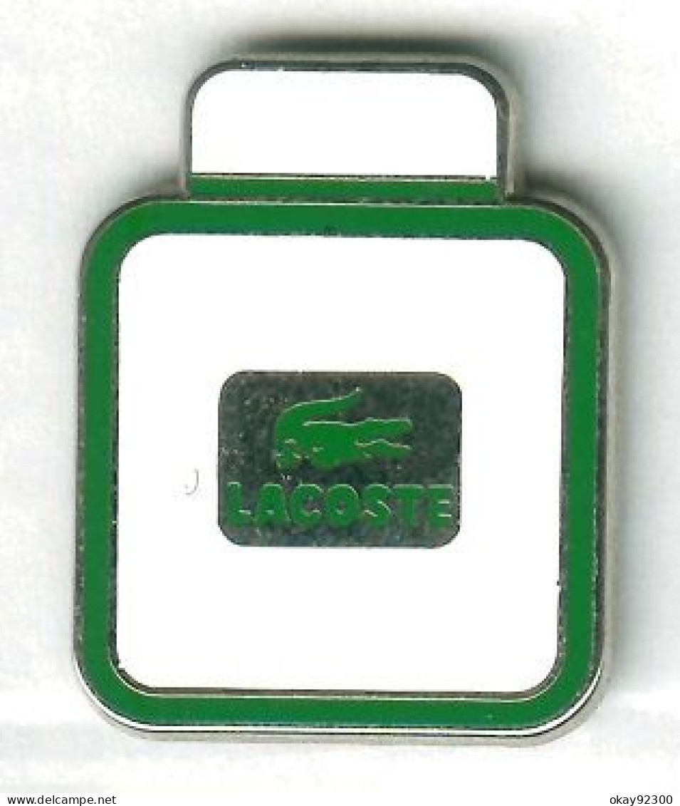 Pin's Lacoste Parfum Perfume (version Argentée) Tennis Roland Garros - Perfume