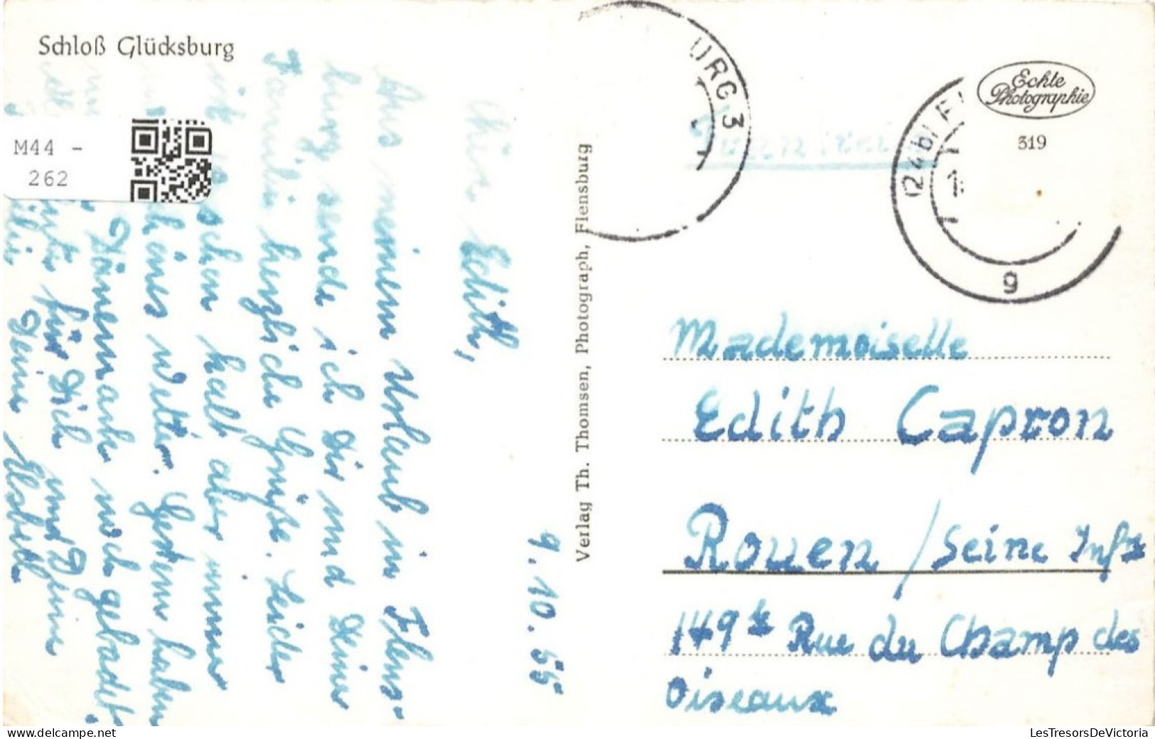 ALLEMAGNE - Schleswig-Holstein - Gluecksburg - Schloss Glücksburg - Carte Postale - Glücksburg