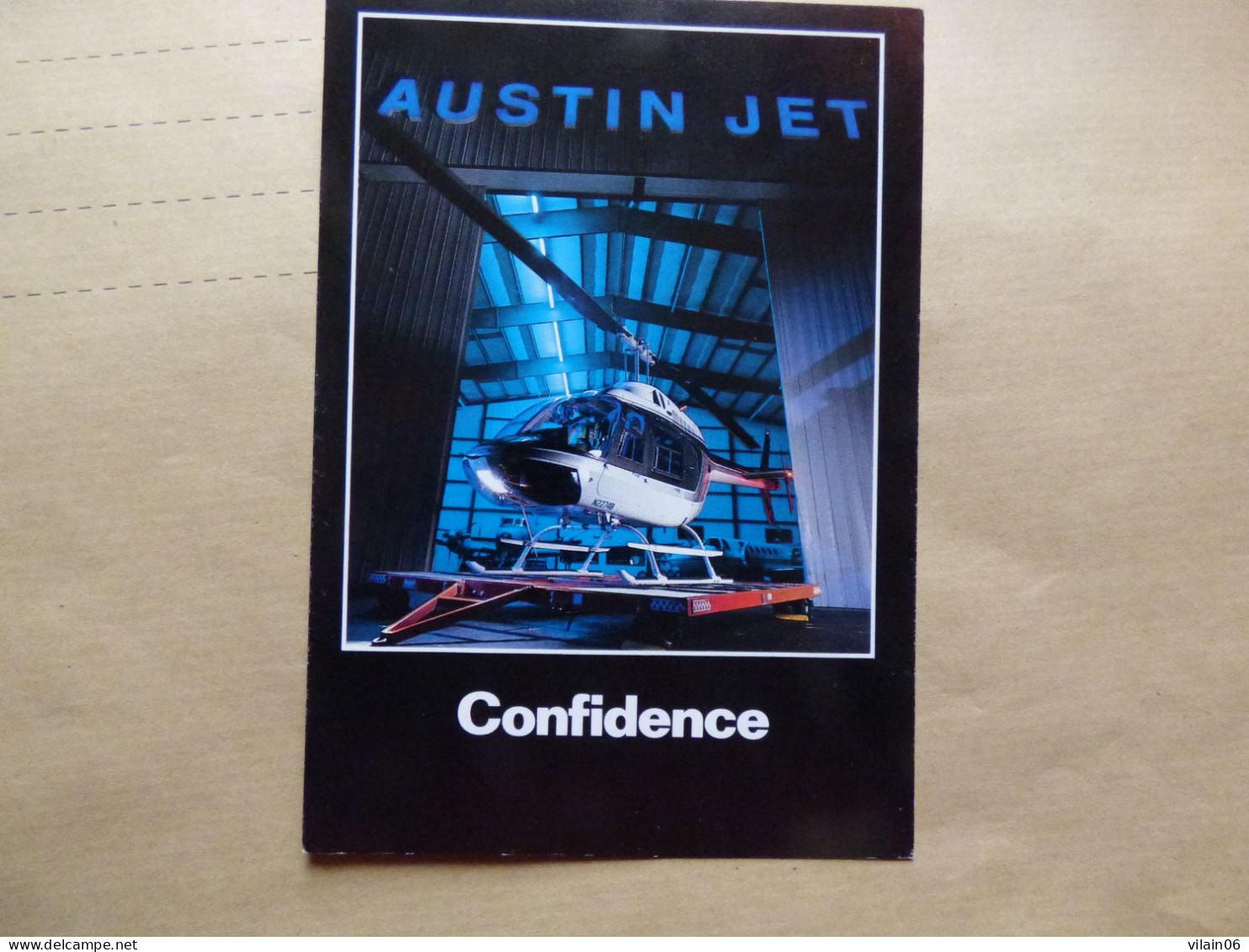 AUSTIN JET BELL 206   /   COMPAGNIE / AIRLINES ISSUE - Elicotteri