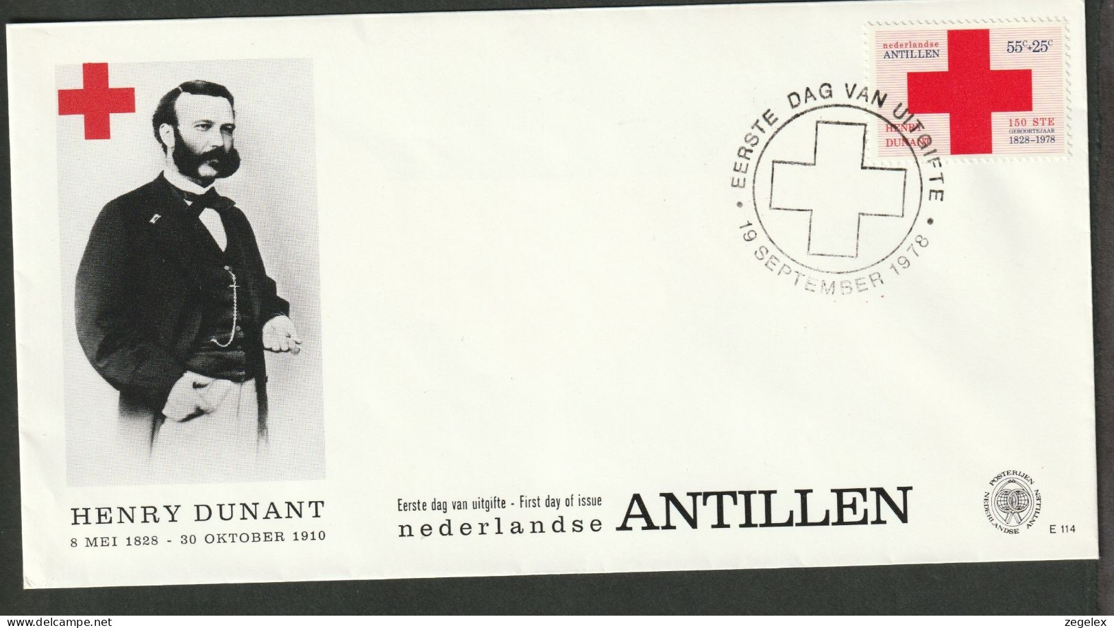 Ned. Antillen 1978 FDC - E114 - Antilles