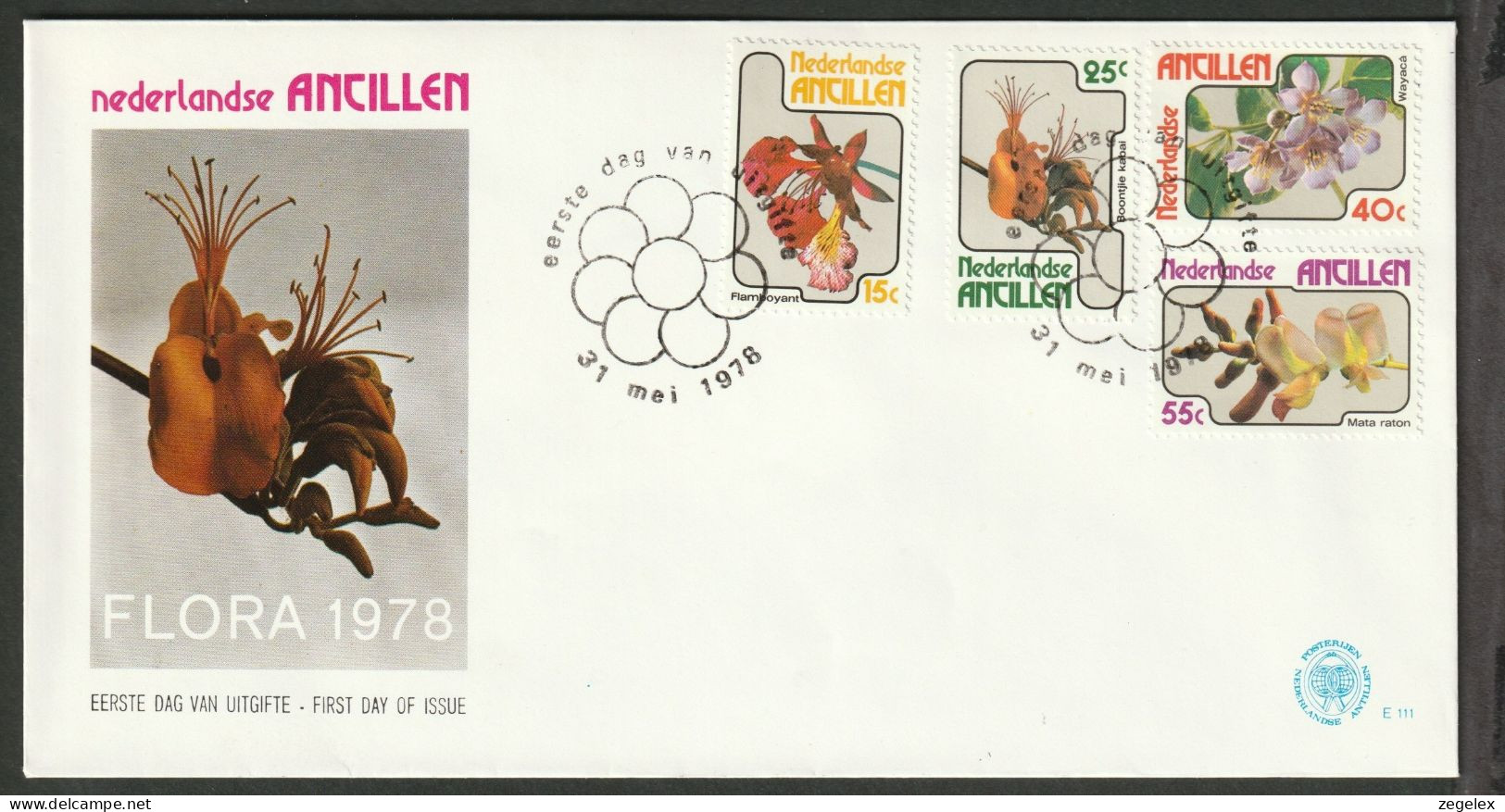 Ned. Antillen 1978 FDC - E111 - Antillen