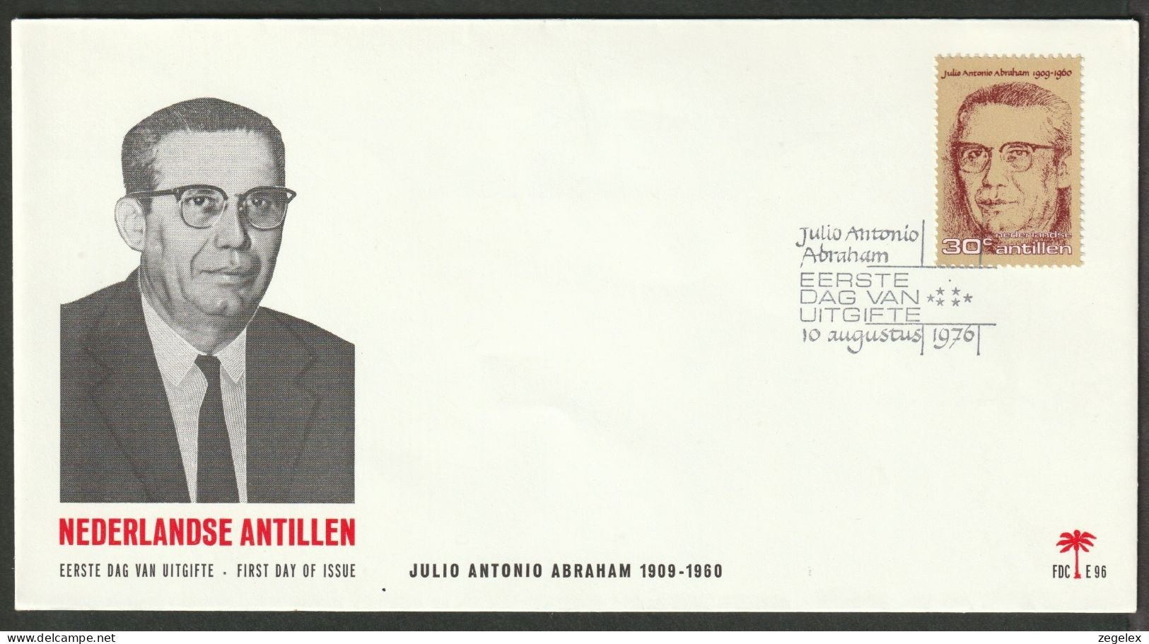 Ned. Antillen 1976 FDC - E96 - Antillen