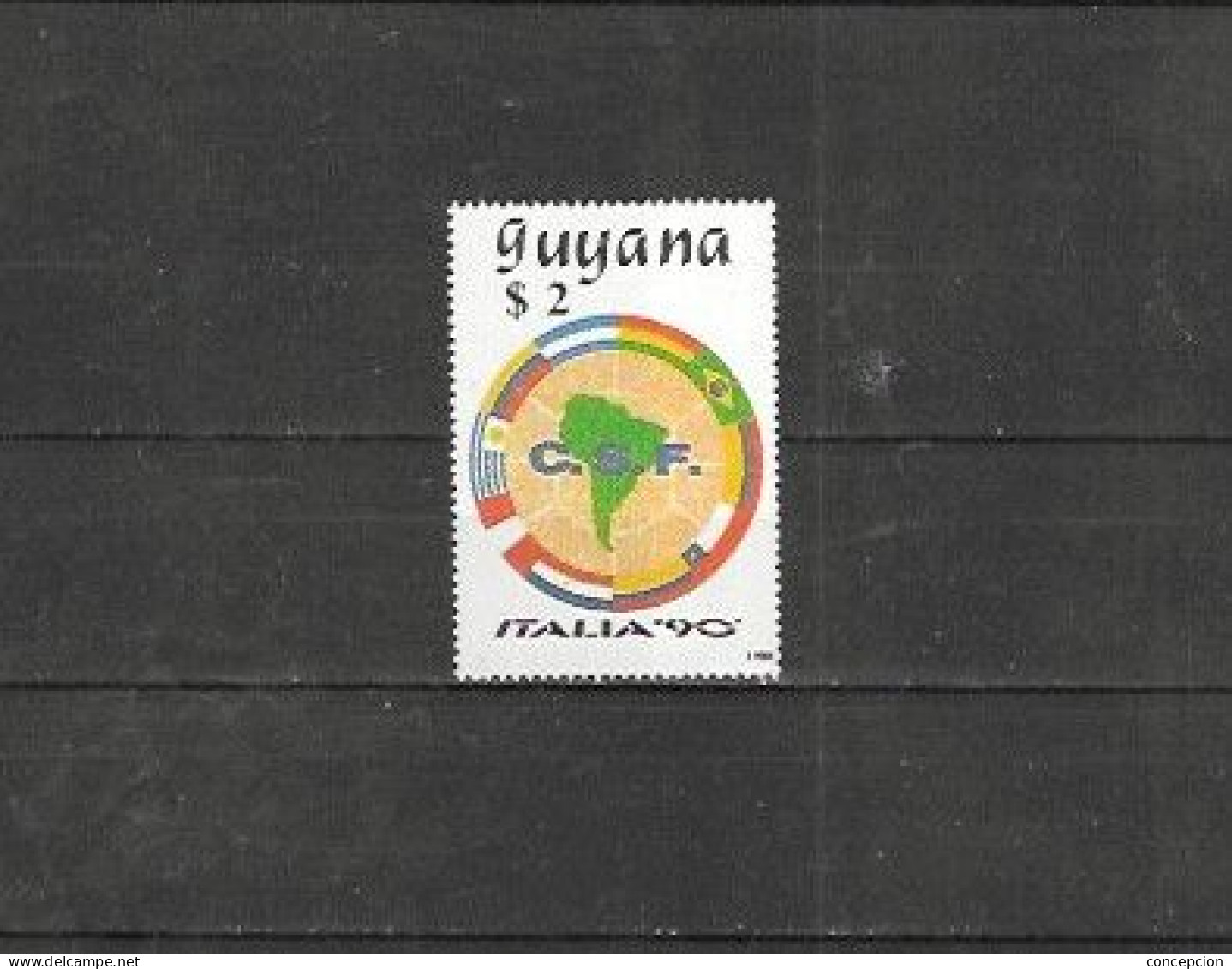 GUAYANA Nº 2050Z - 1990 – Italien