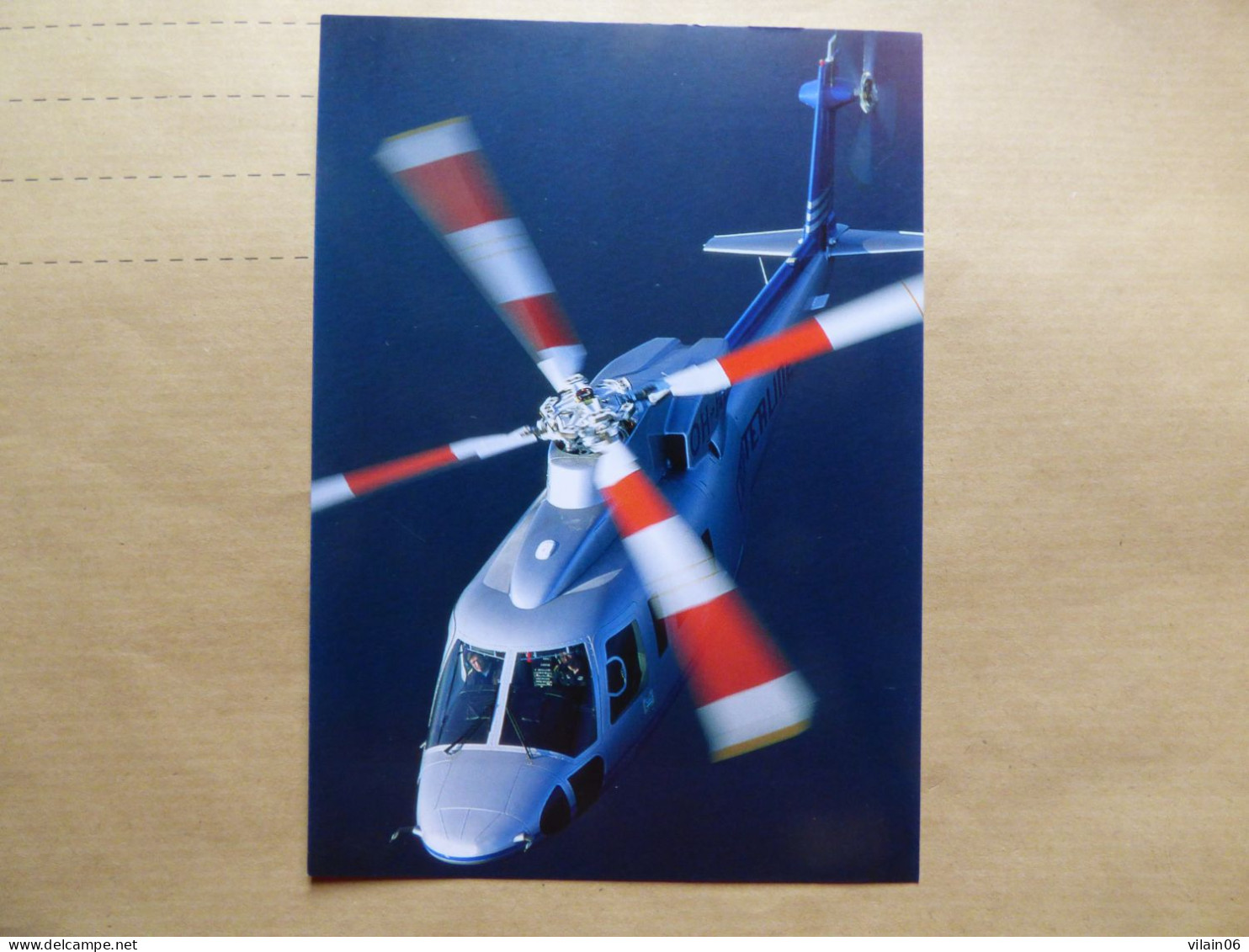 COPTERLINE   /  CARTE COMPAGNIE / AIRLINES ISSUE - Helicopters