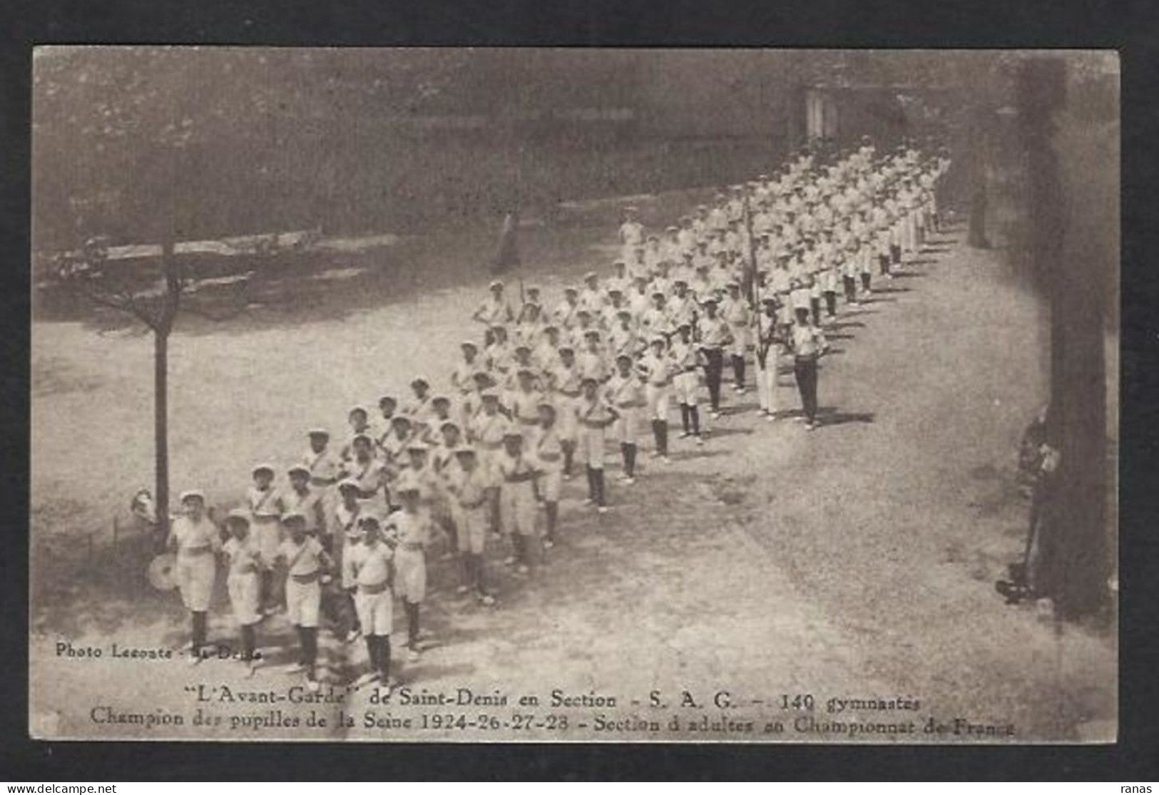 CPA Gymnastique Sport Non Circulé Saint Denis - Gymnastiek