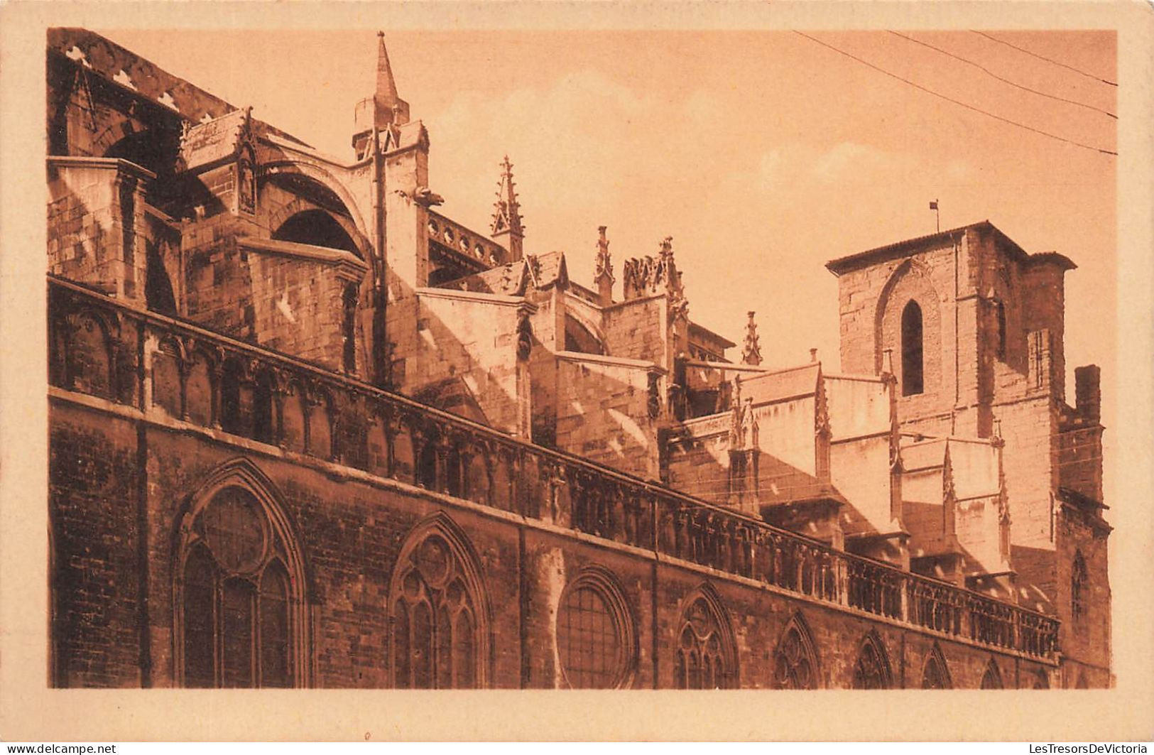 FRANCE - Vienne - Cathédrale Saint Maurice - Détails D'une Des Faces Latérales - Carte Postale Ancienne - Vienne