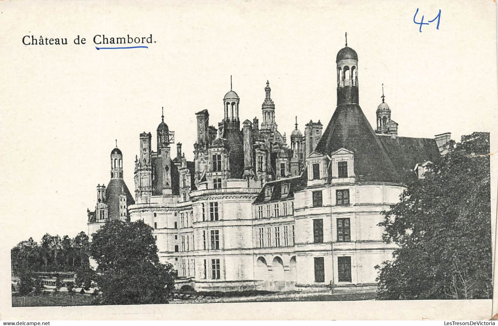 FRANCE - Chambord - Château - Carte Postale Ancienne - Chambord