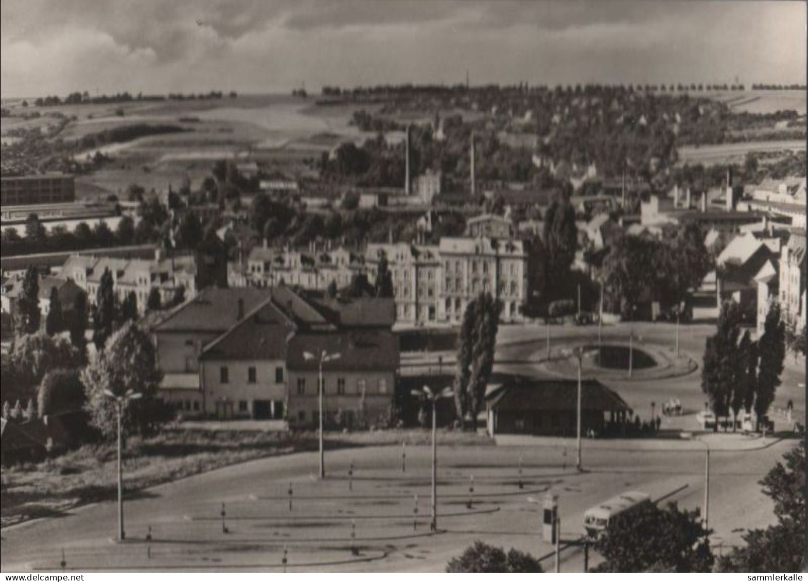 40100 - Eisenberg - Blick Zum Busbahnhof - 1972 - Eisenberg