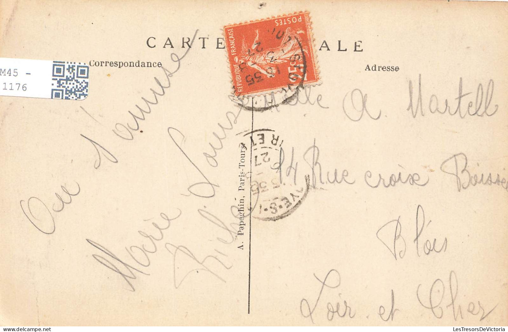 FRANCE - Chambord - Le Château - Façade Méridionale - Carte Postale Ancienne - Chambord
