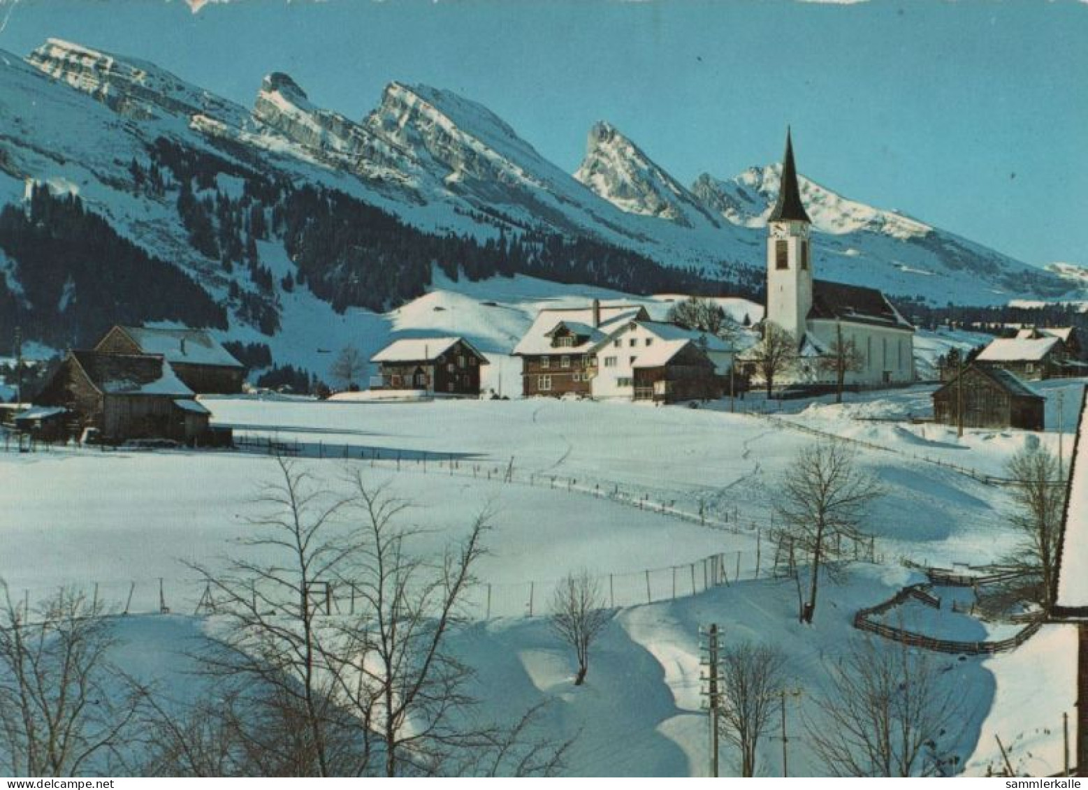 88838 - Schweiz - Wildhaus - Blick Gegen Die Churfirsten - Ca. 1980 - Sonstige & Ohne Zuordnung