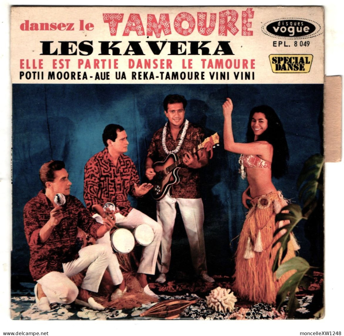 Les Kaveka - 45 T EP Elle Est Partie Danser Le Tamouré (1962) - 45 T - Maxi-Single