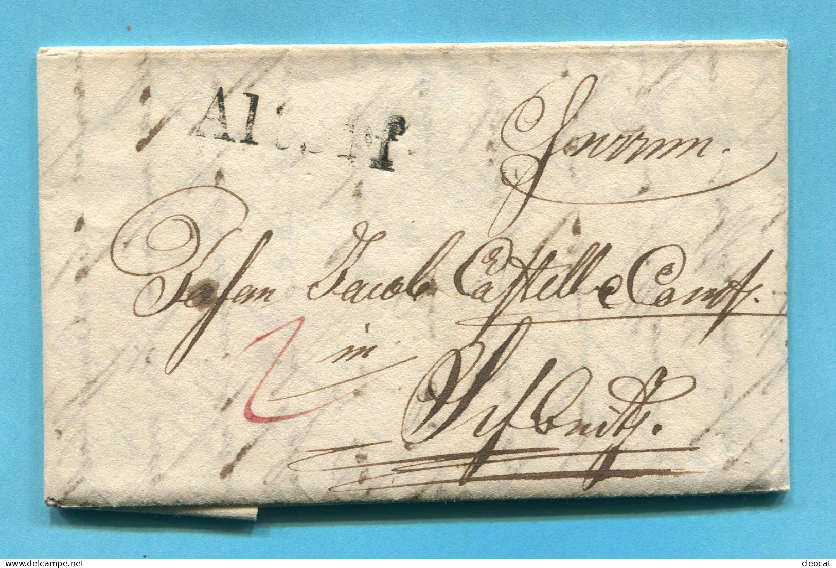 Faltbrief Von Altorf Nach Schwyz 1820 - ...-1845 Prephilately