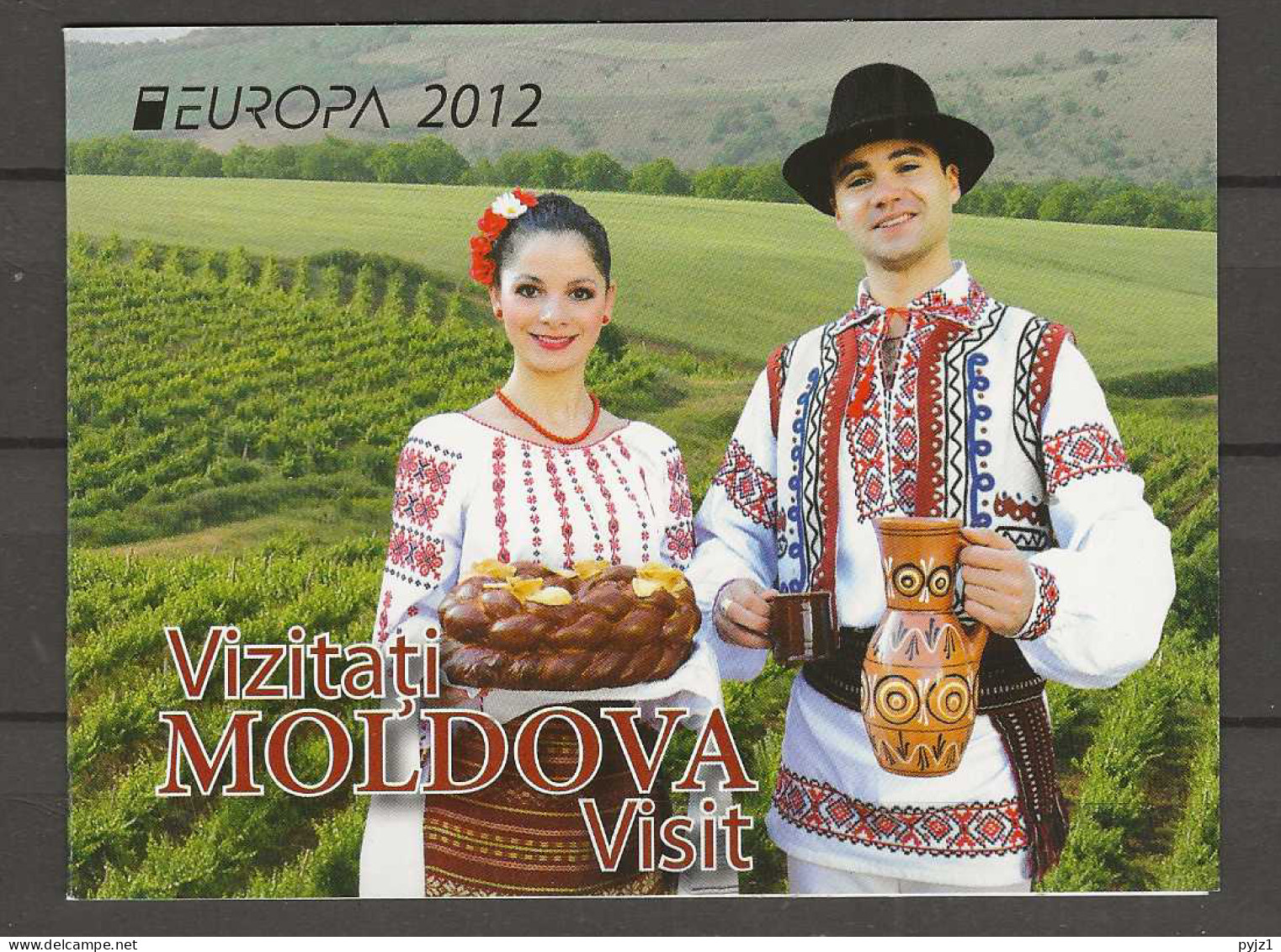 2012 MNH Moldavia Booklet, Postfris** - 2012