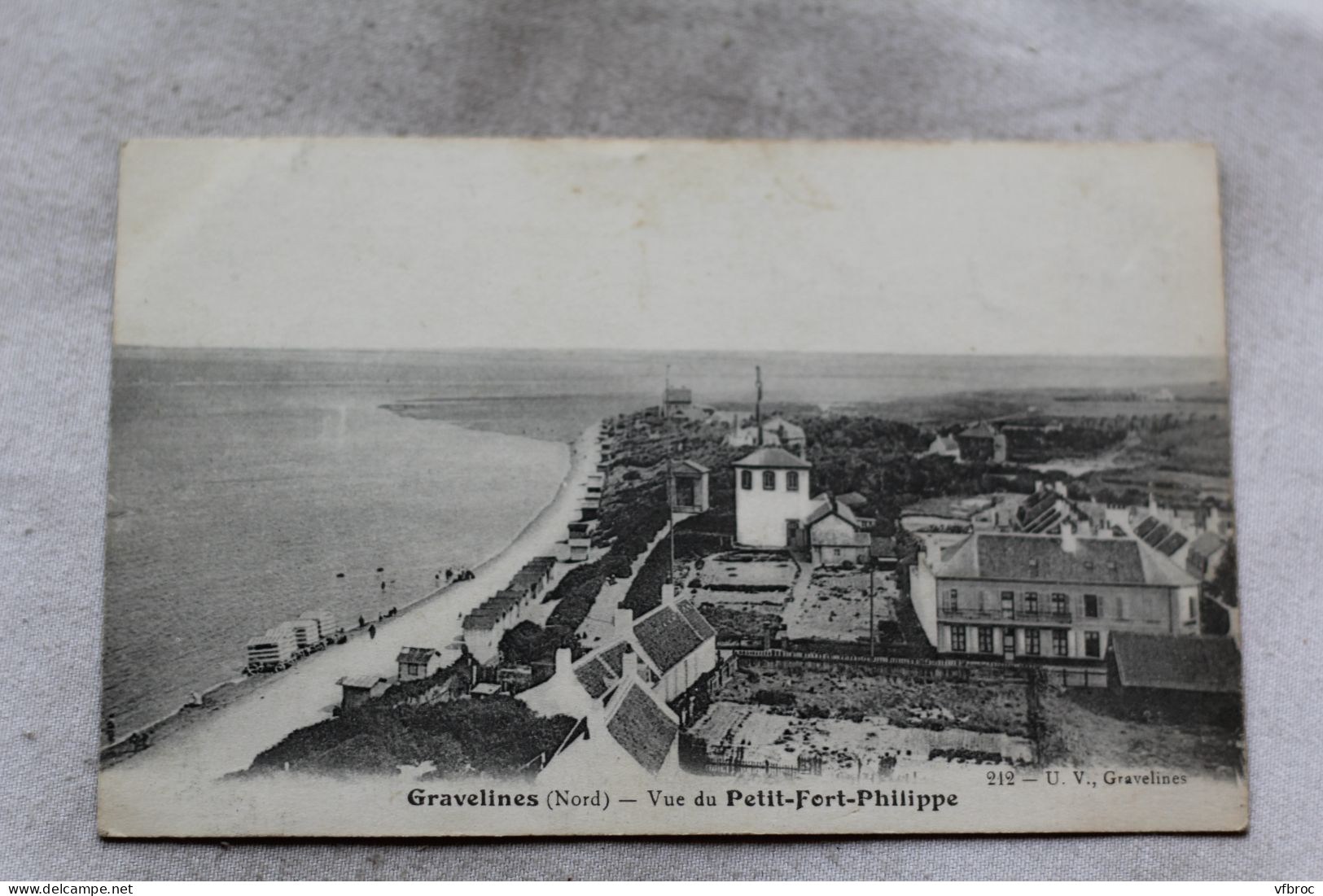 Cpa 1916, Gravelines, Vue Du Petit Fort Philippe, Nord 59 - Gravelines