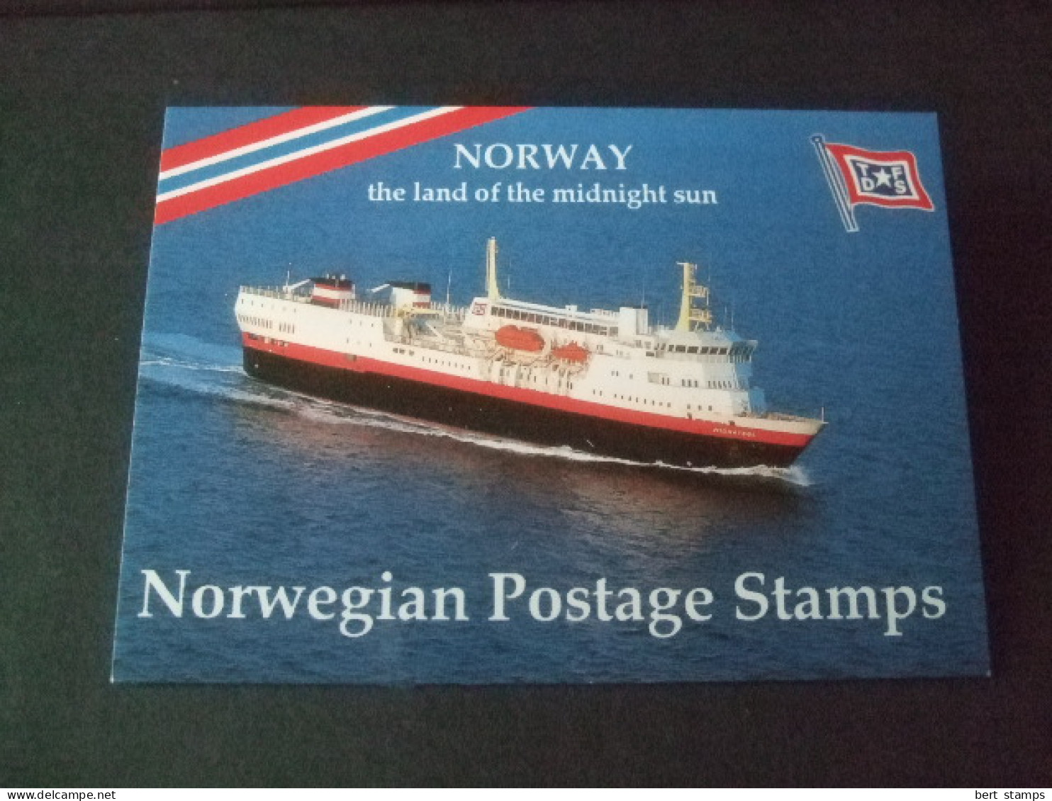 Noorwegen, Norge Norway, 1991, LOCAL BOOKLET, LH 2  Midnatsol TFDS No Logo, 10x4.20 Europe-stamp - Carnets