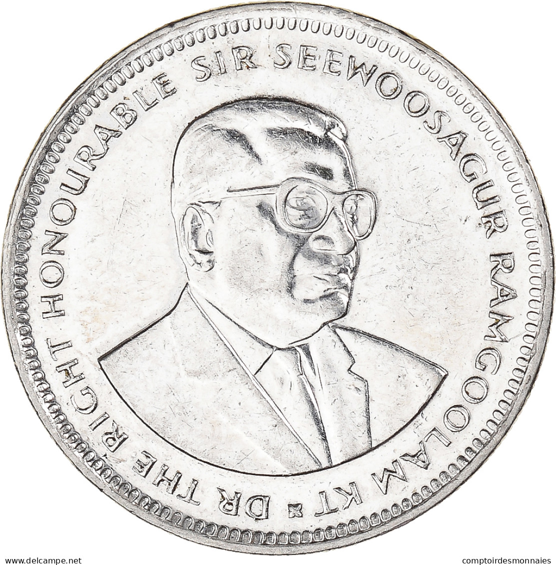 Monnaie, Maurice, 1/2 Rupee, 1990 - Mauritius