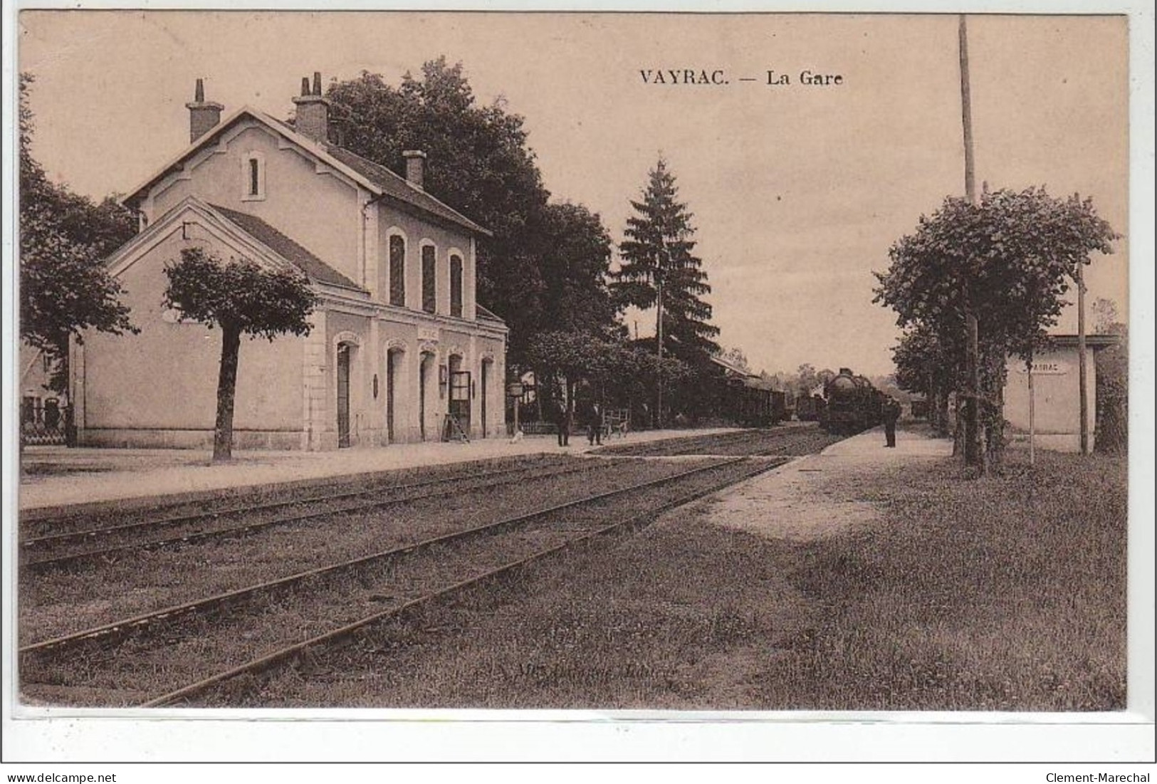 VAYRAC : La Gare - Très Bon état - Vayrac