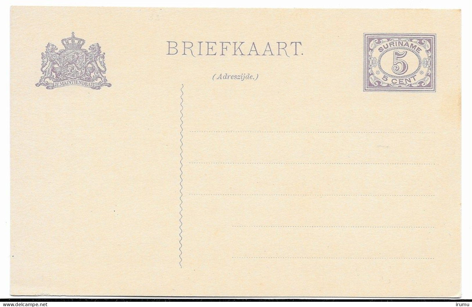 Suriname 1927-34 G34 (SN 2561) - Suriname ... - 1975