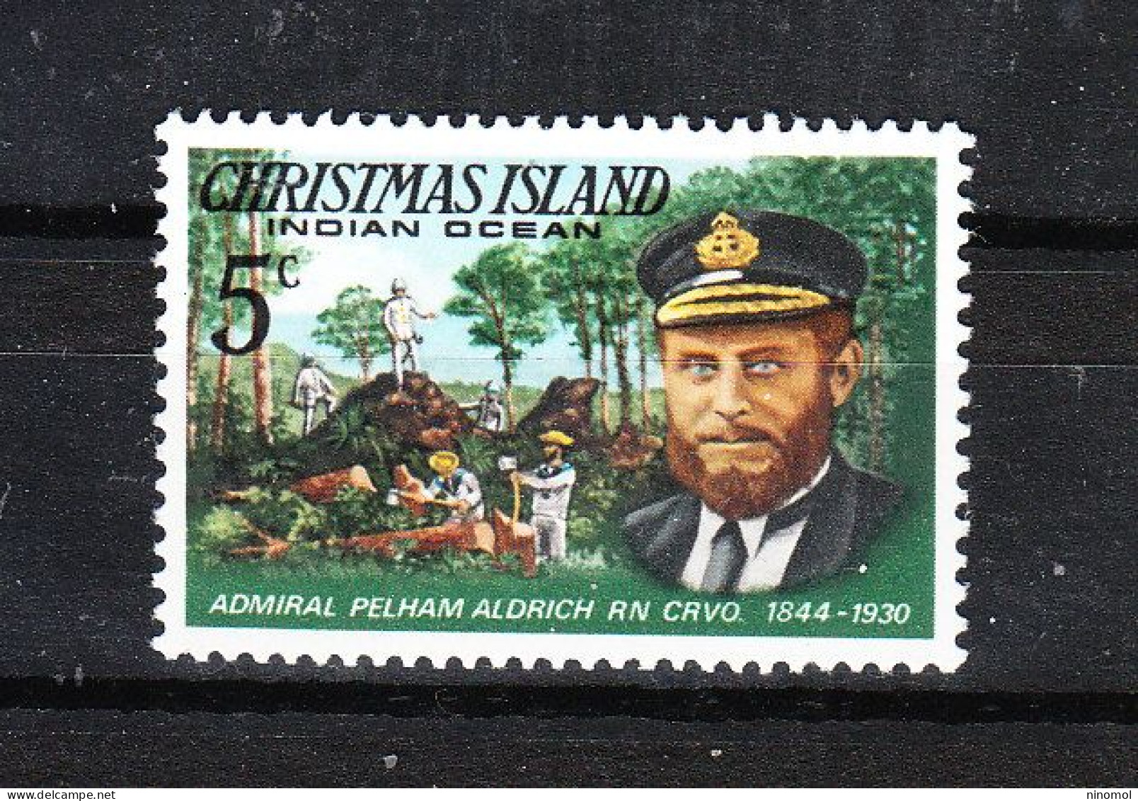 Christmas Islands  -  1978. Pehlman Aldrich, Celebre Ricercatore Oceanografico. Oceanographic Researcher. MNH - Albatros & Stormvogels