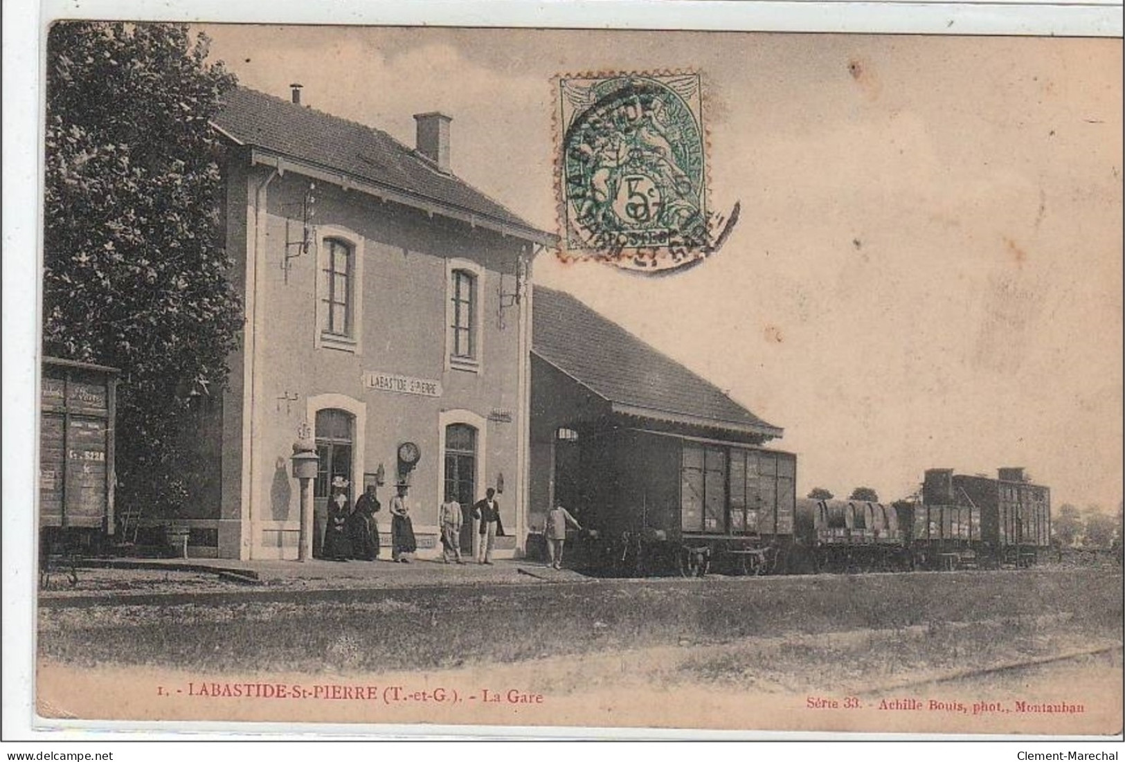 LABASTIDE SAINT PIERRE : La Gare - Très Bon état - Labastide Saint Pierre