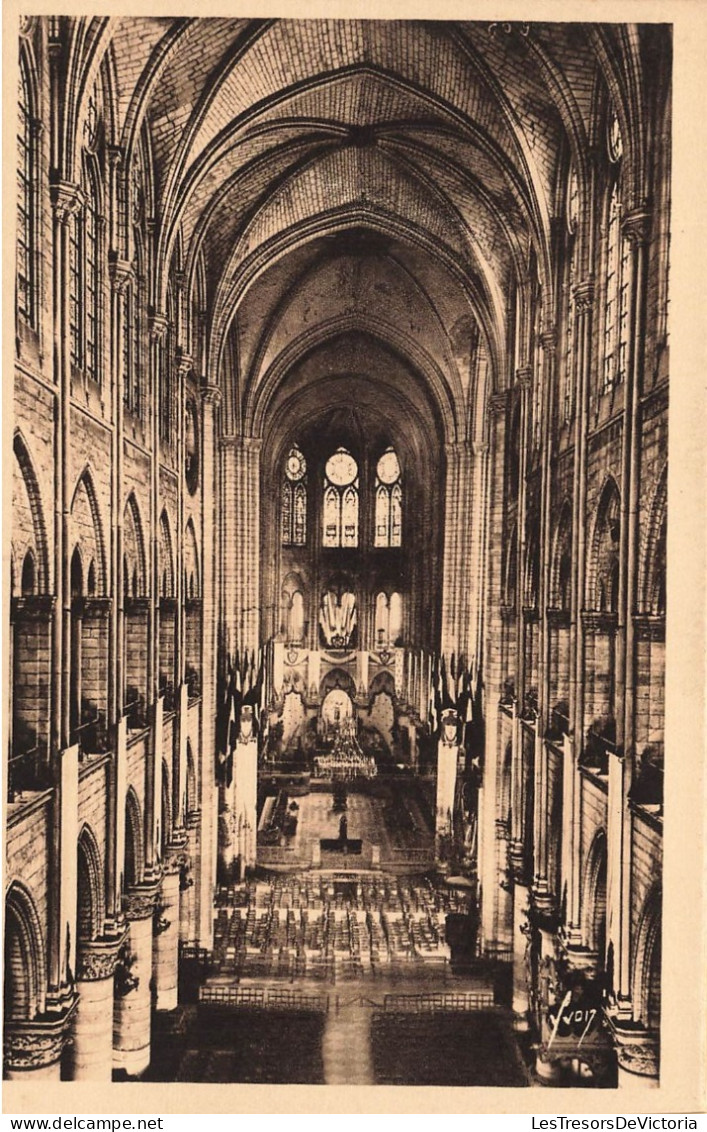 FRANCE - Paris - Notre Dame - Intérieur De La Cathédrale - Carte Postale Ancienne - Notre Dame De Paris