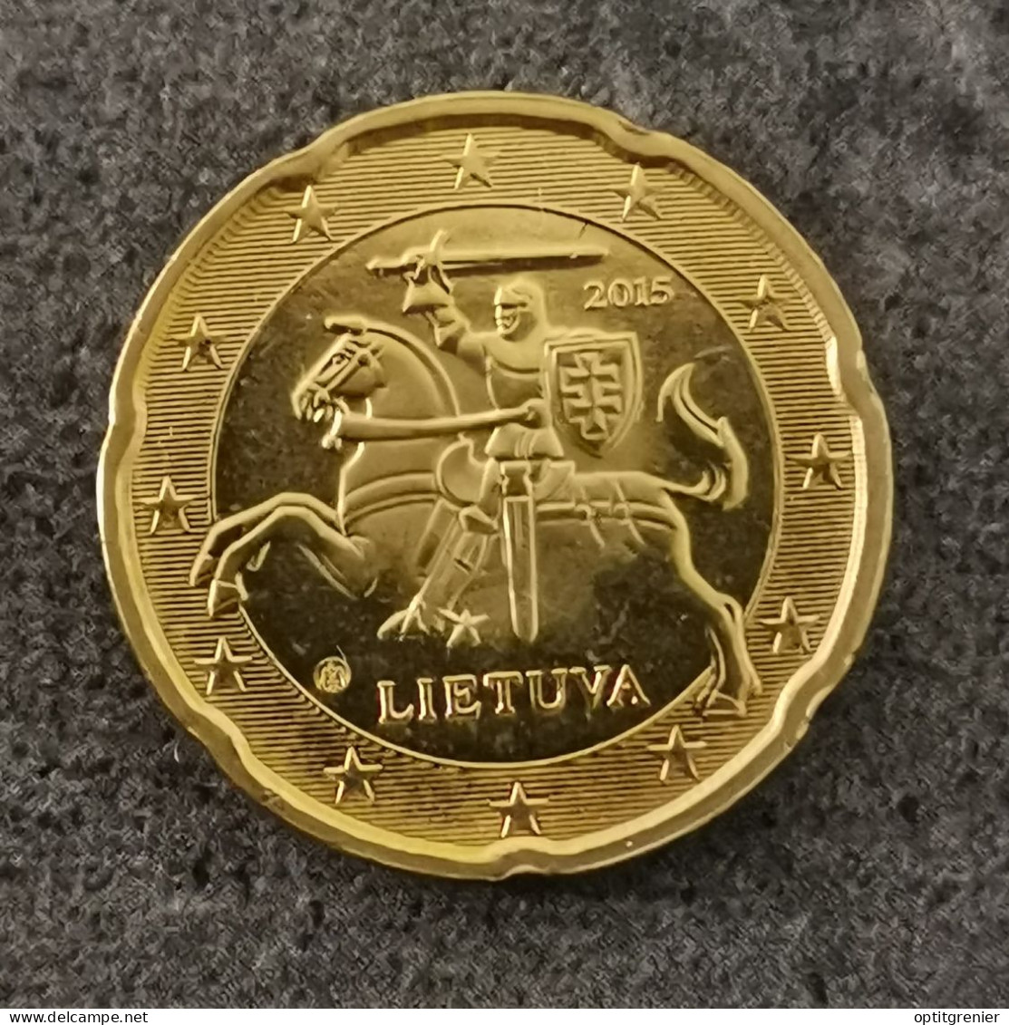 20 CENTS EURO 2015 LITUANIE / EUROS CENT - Lituanie