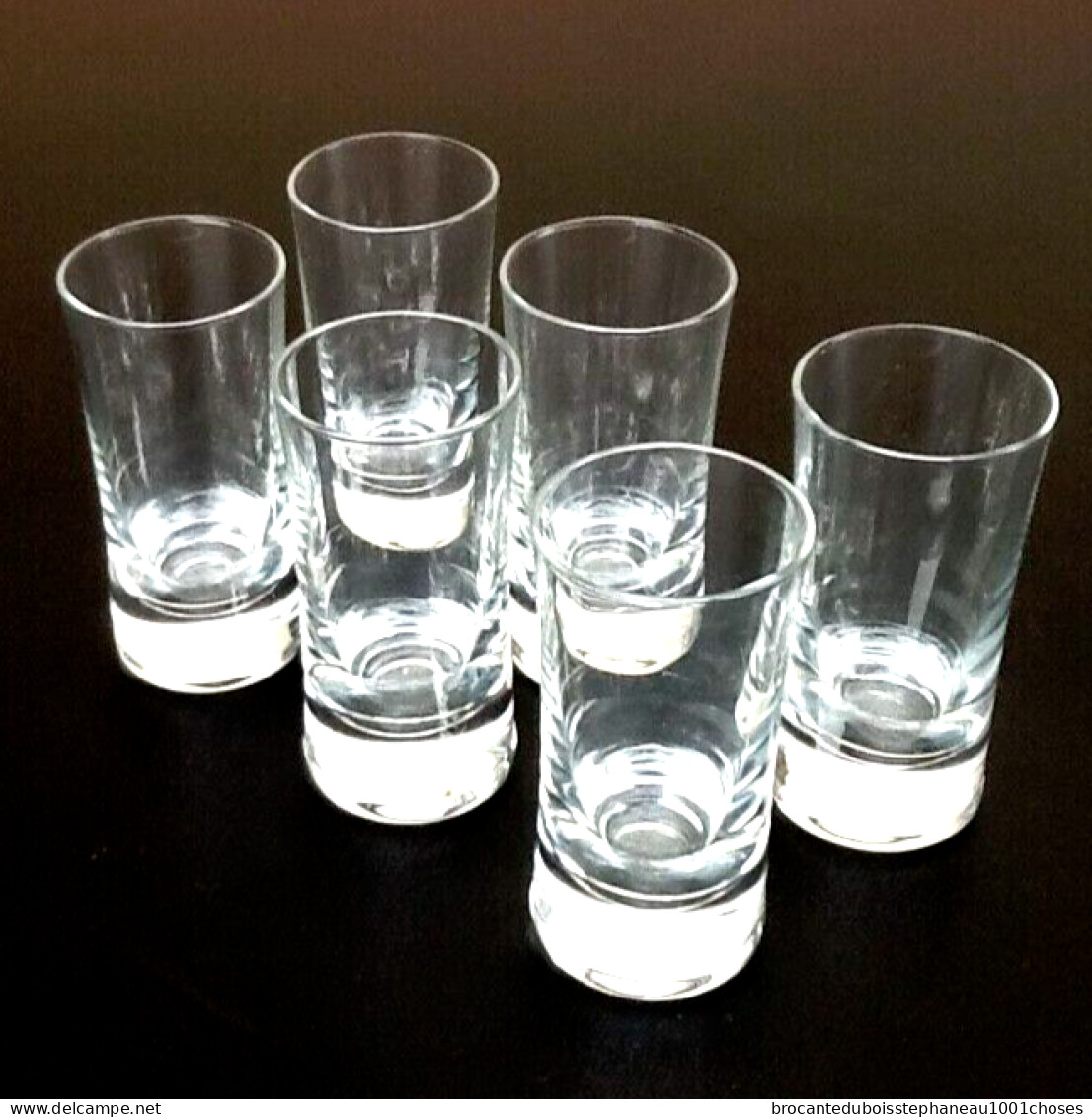 6 Verres à Shot  Verre Tube Classique / Transparent - Bicchieri