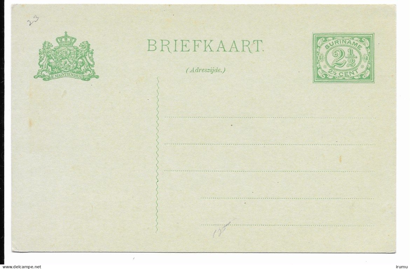 Suriname 1914-15 G24 (SN 2570) - Surinam ... - 1975