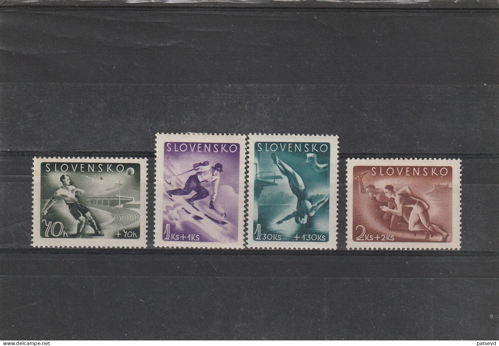 Slovensko 108/111 * Sport - Unused Stamps