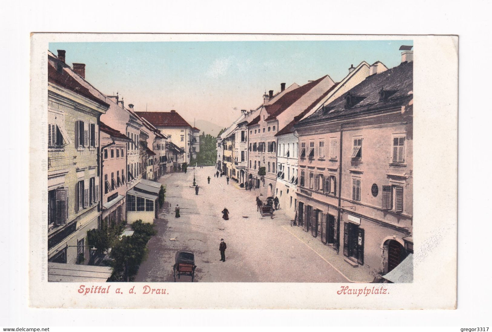 E5514) SPITTAL A. D. Drau - Kärnten - HAUPTPLATZ - Tolle AK Joh. Leon Sen. ALT ! - Spittal An Der Drau