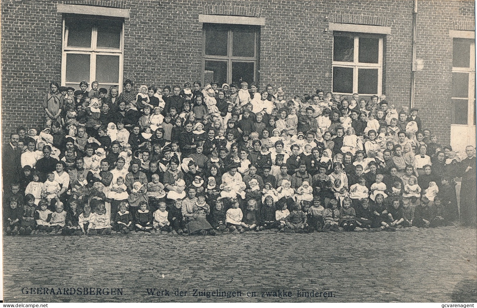 GRAMMONT  GERAARDSBERGEN  WERK DER ZUIGELINGEN EN ZWAKKE KINDEREN     2 SCANS - Geraardsbergen