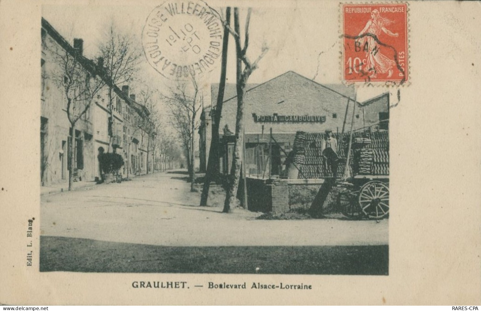 81 GRAULHET - Boulevard Alsace Lorraine - TB - Autres & Non Classés