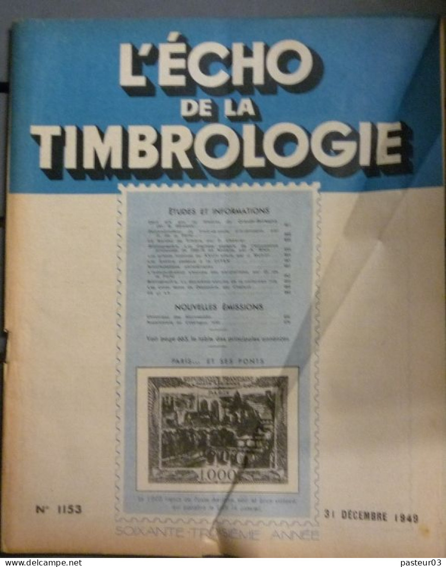 L'Echo De La Timbrologie Voir Liste - Francesi (dal 1941))