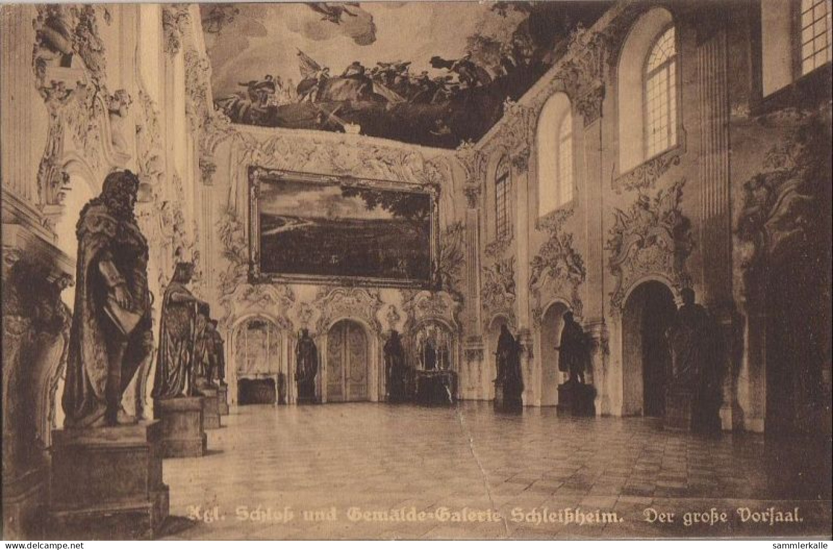 31488 - Oberschleissheim - Schloss Schleissheim, Grosser Vorsaal - 1926 - Oberschleissheim