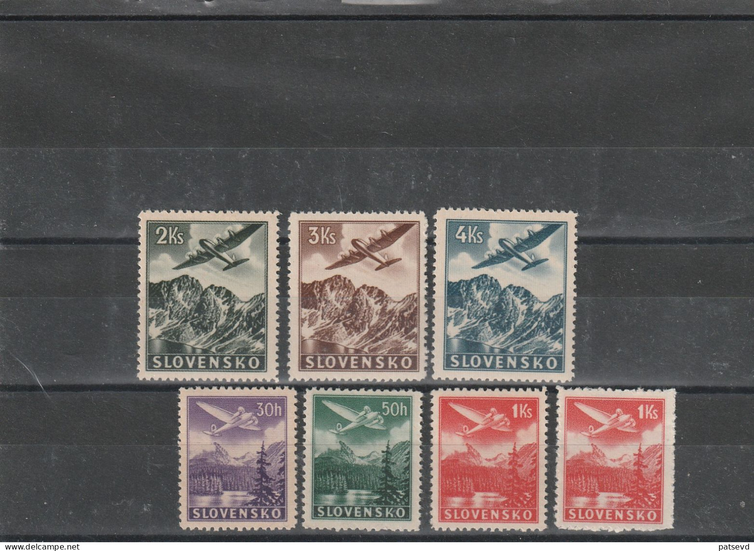 Slovensko Postes Arienne Lp 1/6 * - Neufs