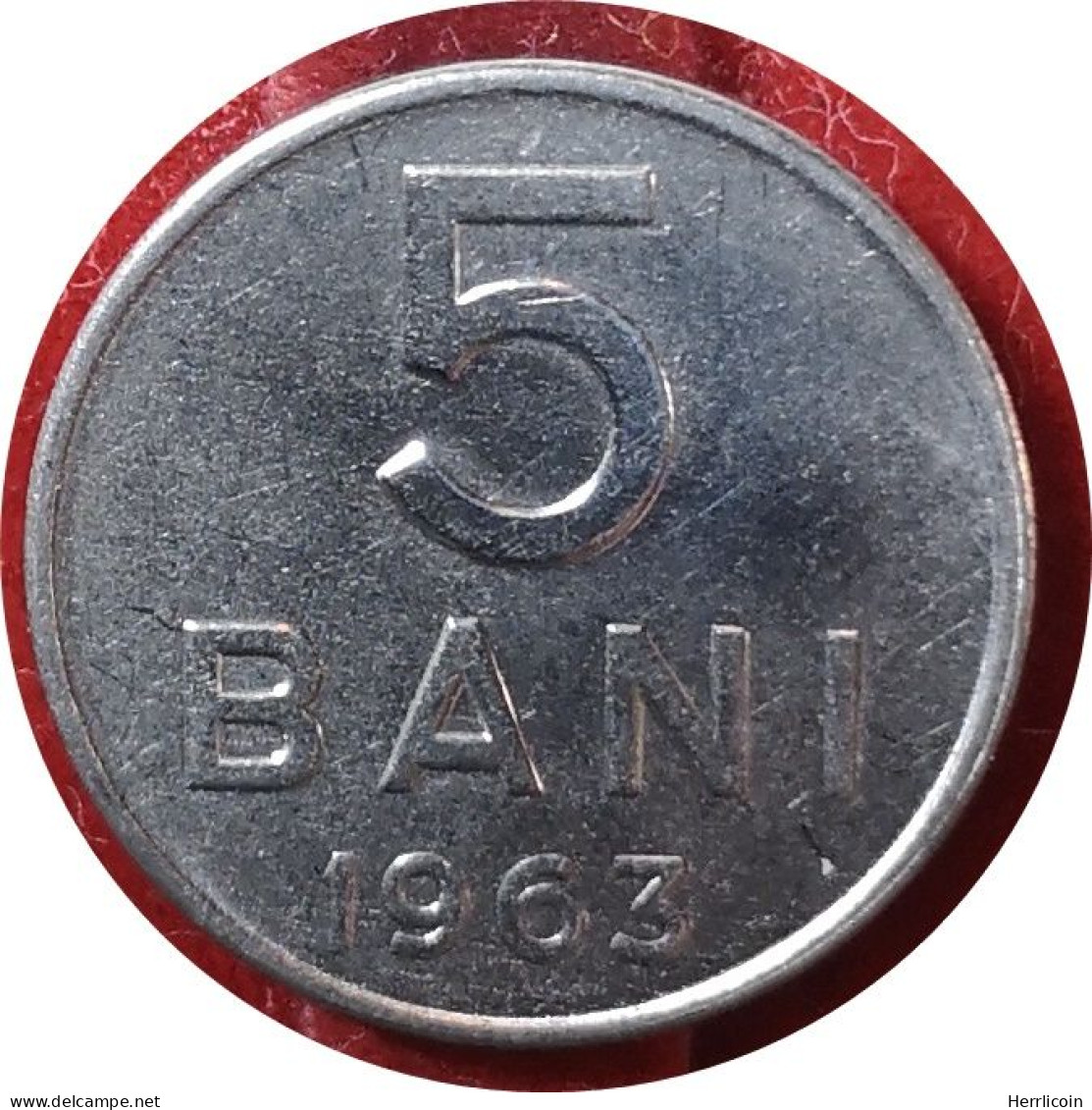 Monnaie Roumanie - 1963 - 5 Bani République Populaire - Romania