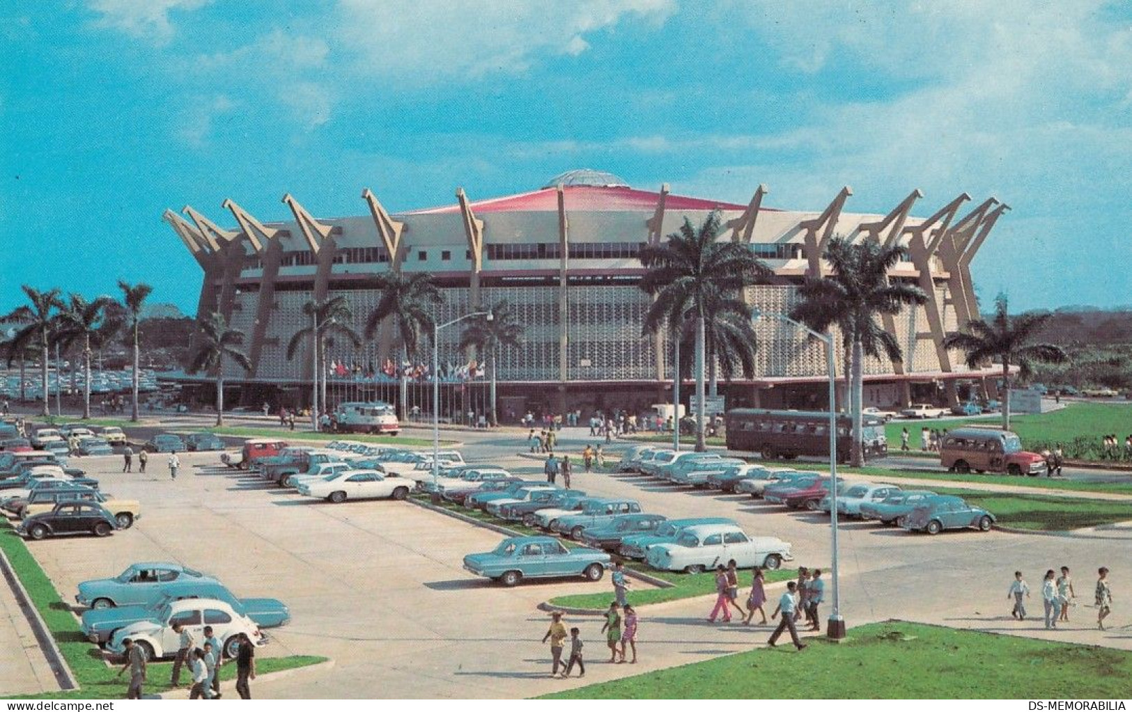 Panama - Panama City , The Olympic Gymnasium Arena Old Postcard 1981 - Panama